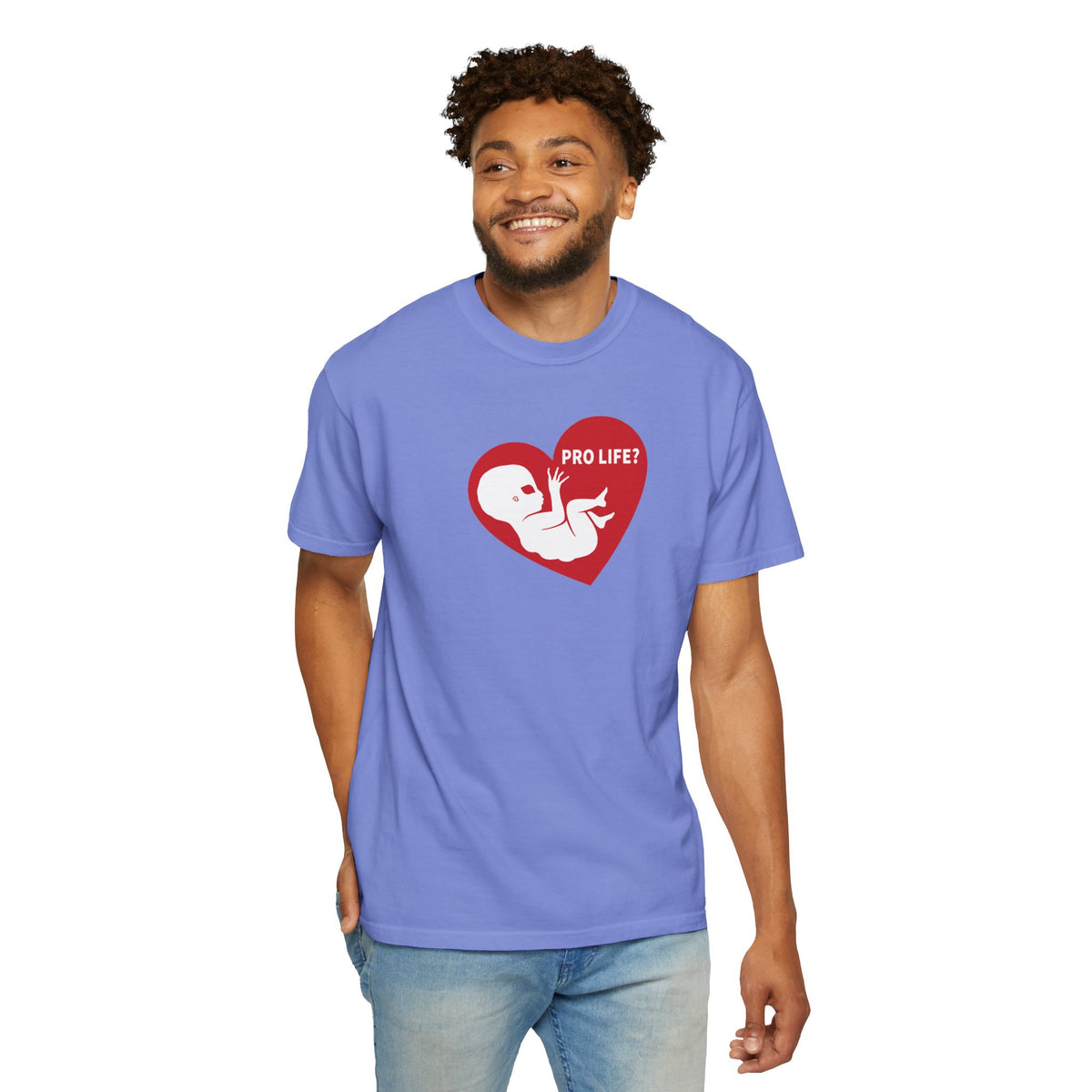 Pro Life? | Extra Terrestrial - Unisex Garment-Dyed T-shirt