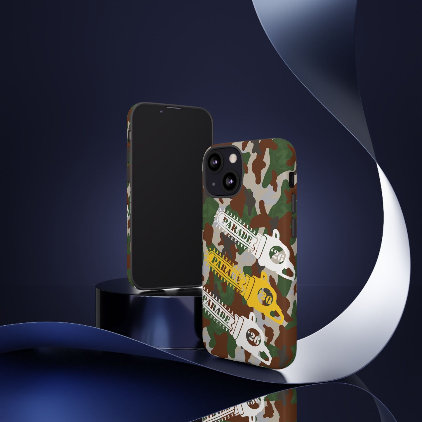 Chainsaw Icon | Camo - Protective Phone Case
