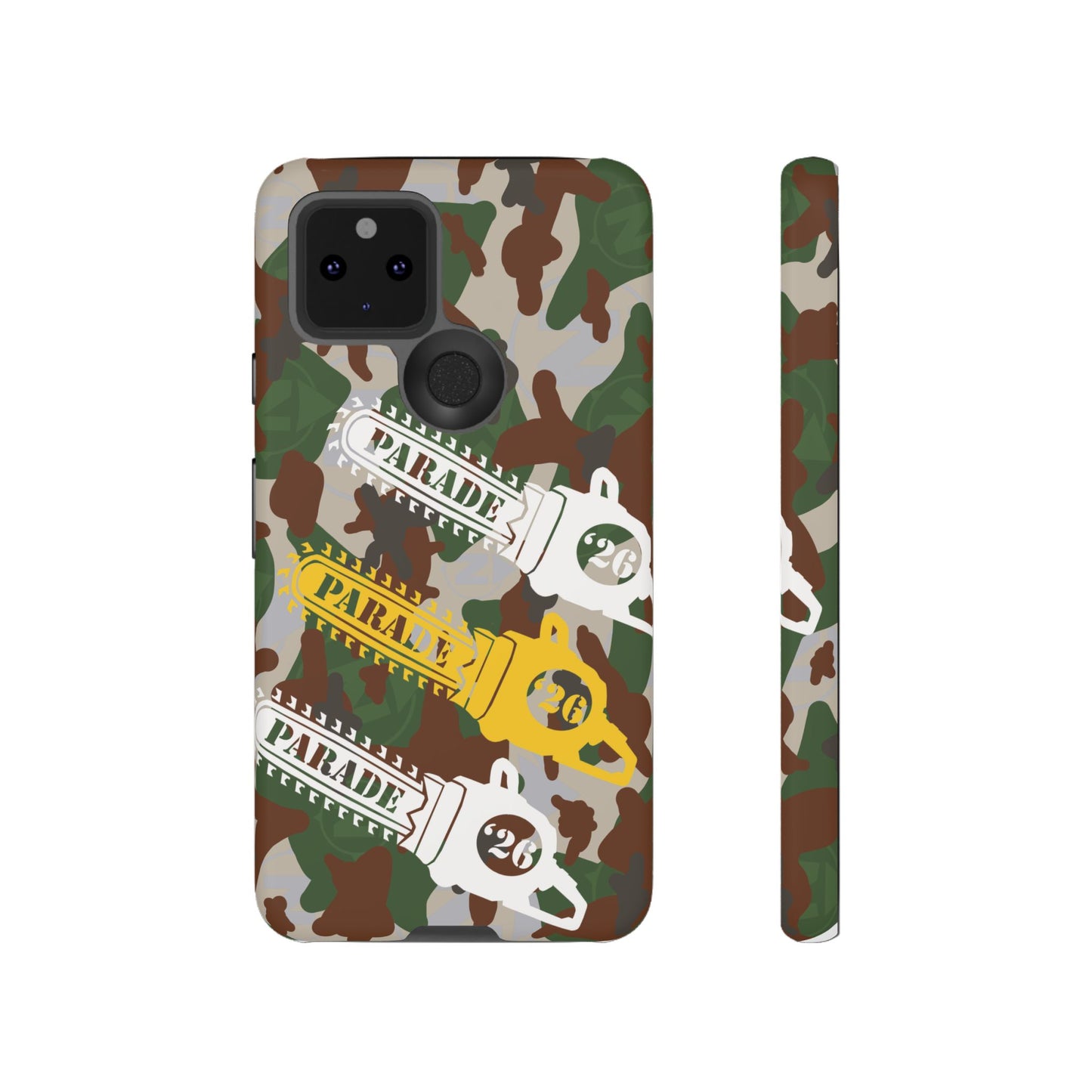 Chainsaw Icon | Camo - Protective Phone Case