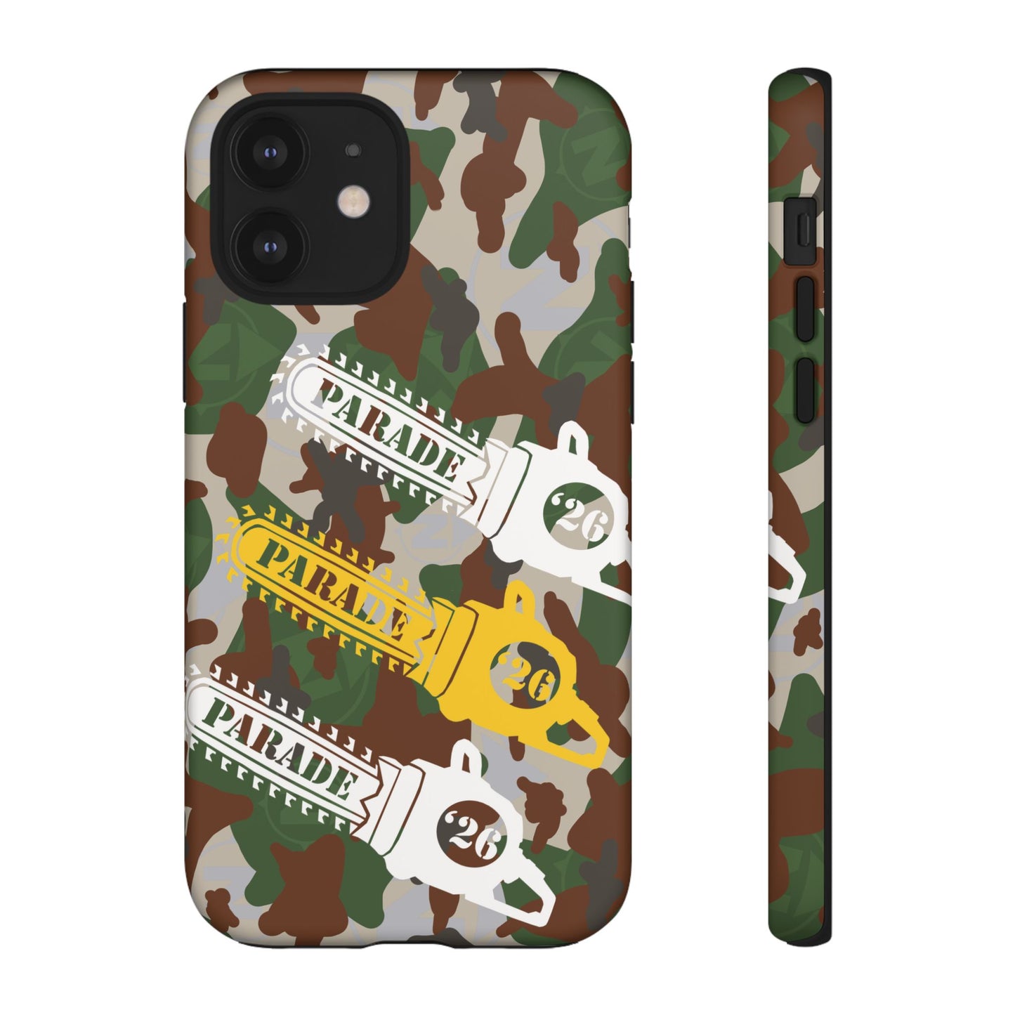 Chainsaw Icon | Camo - Protective Phone Case