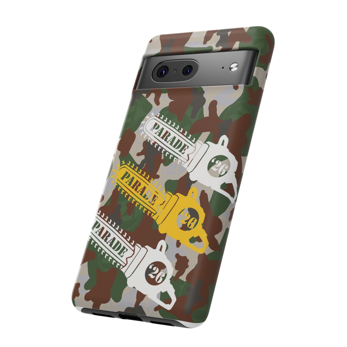 Chainsaw Icon | Camo - Protective Phone Case