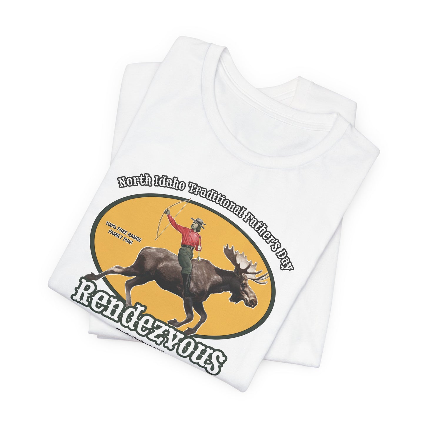 NITB Rendezvous | Moose Rider Beer Label - Unisex Jersey Short Sleeve Tee