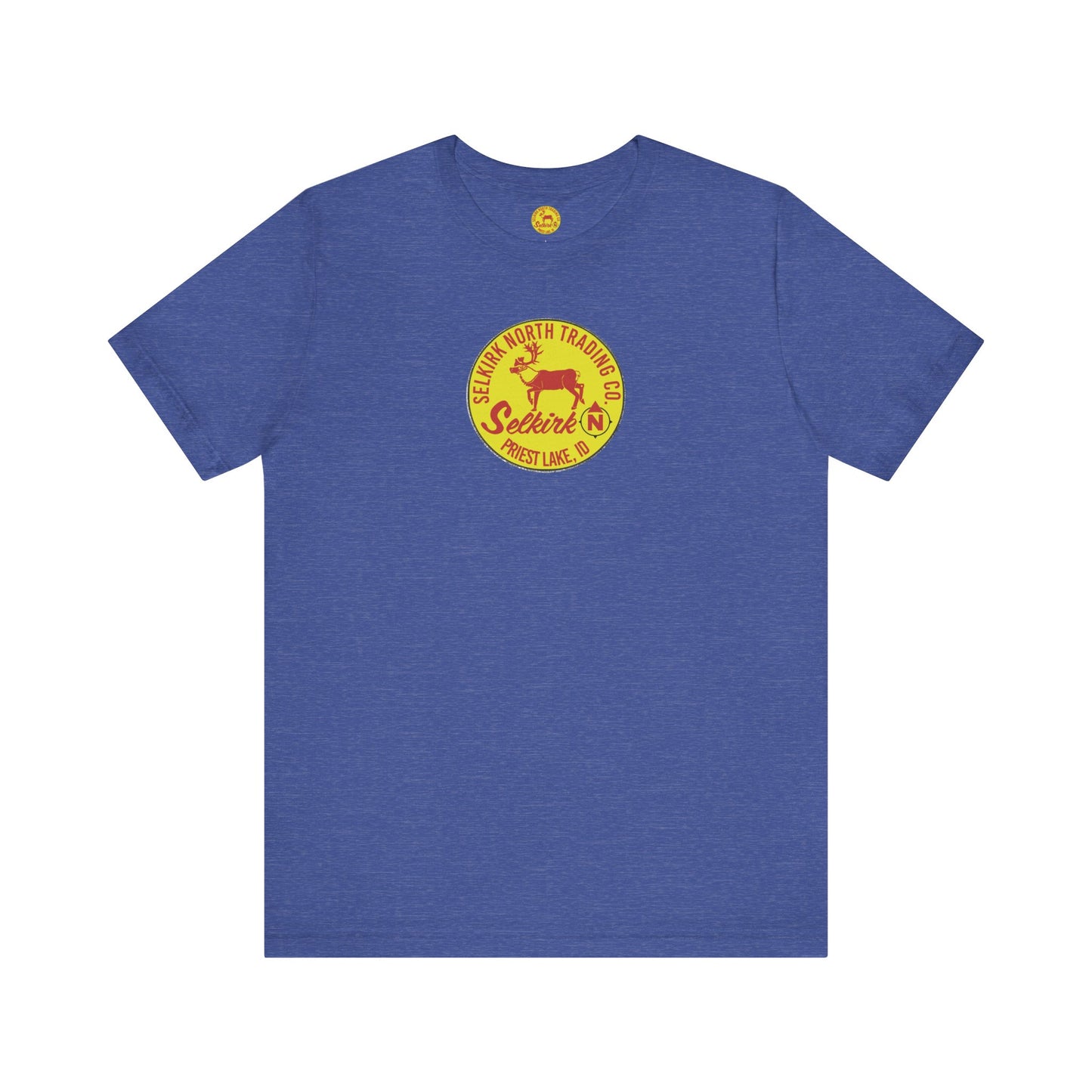 Vintage Caribou Patch - Unisex Jersey Tee