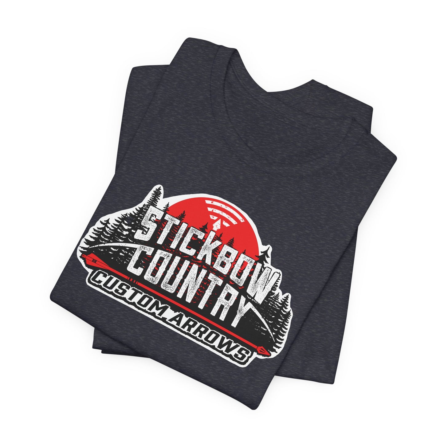 Stickbow Country Custom Arrows Logo - Short Sleeve Tee