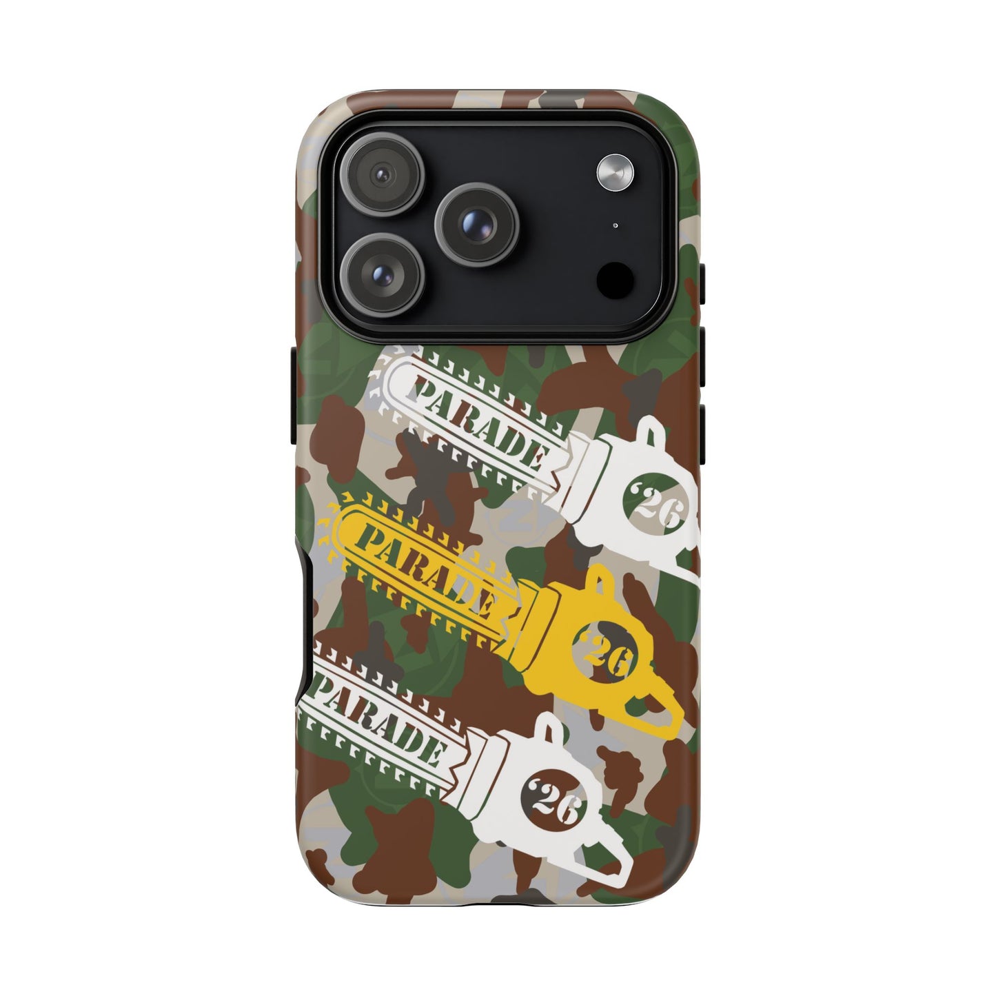 Chainsaw Icon | Camo - Protective Phone Case