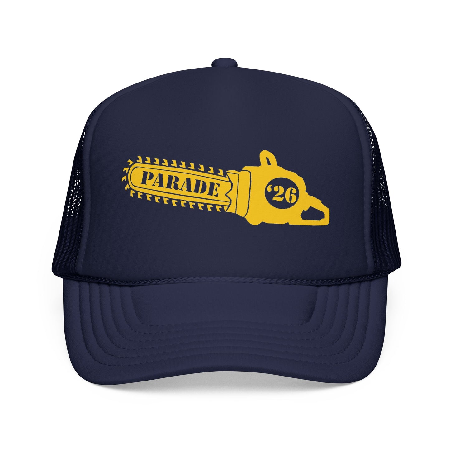 Chainsaw Icon - Retro Mesh Trucker Hat