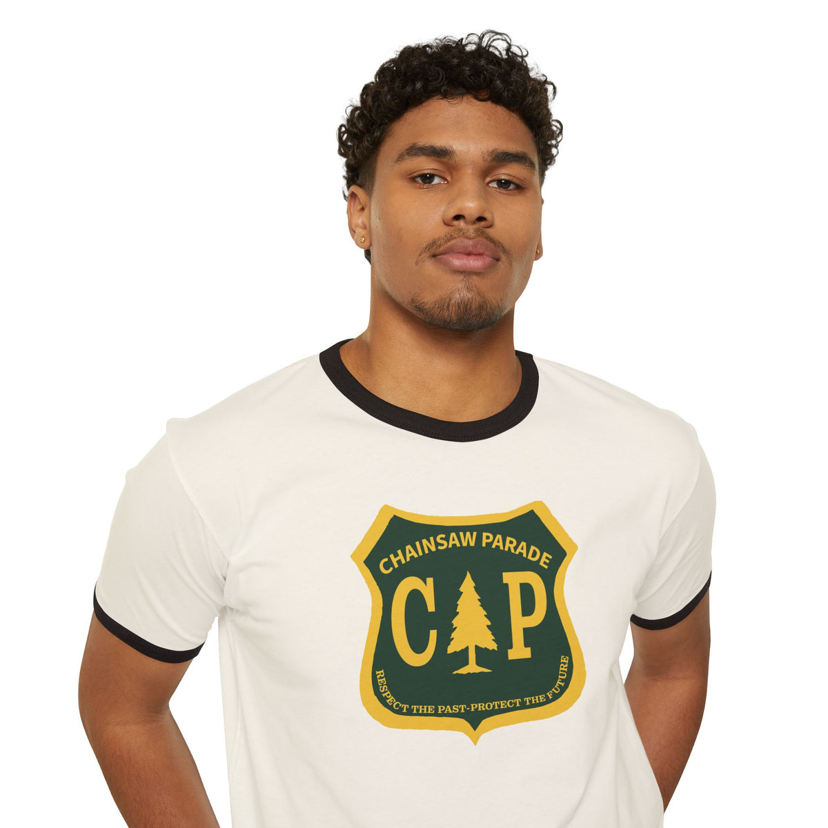Legacy Shield - Retro Unisex Cotton Ringer T-Shirt