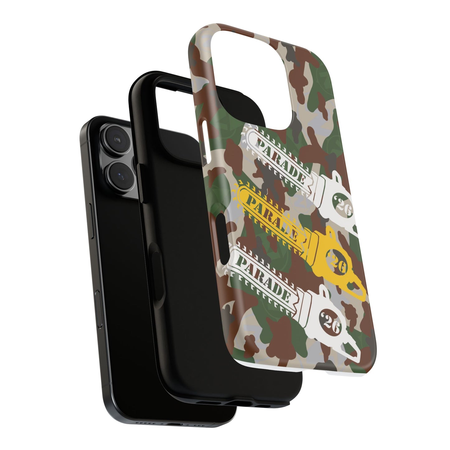 Chainsaw Icon | Camo - Protective Phone Case