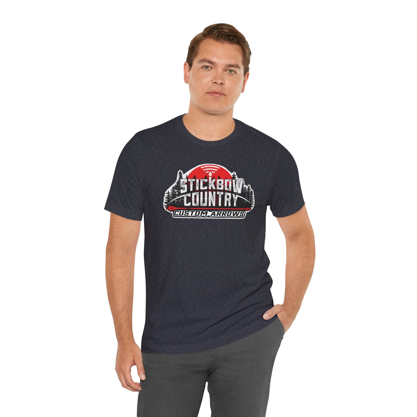 Stickbow Country Custom Arrows Logo - Short Sleeve Tee