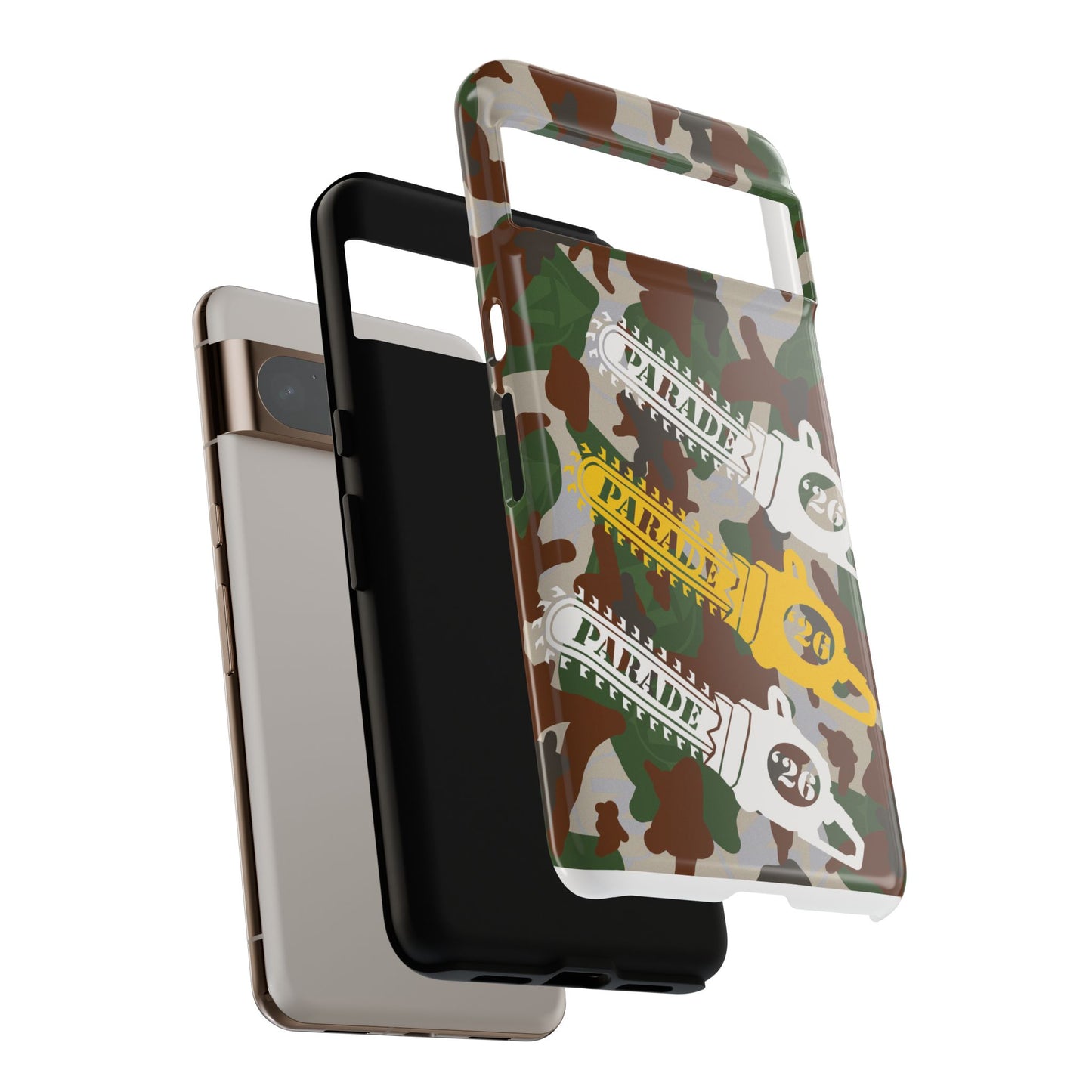 Chainsaw Icon | Camo - Protective Phone Case