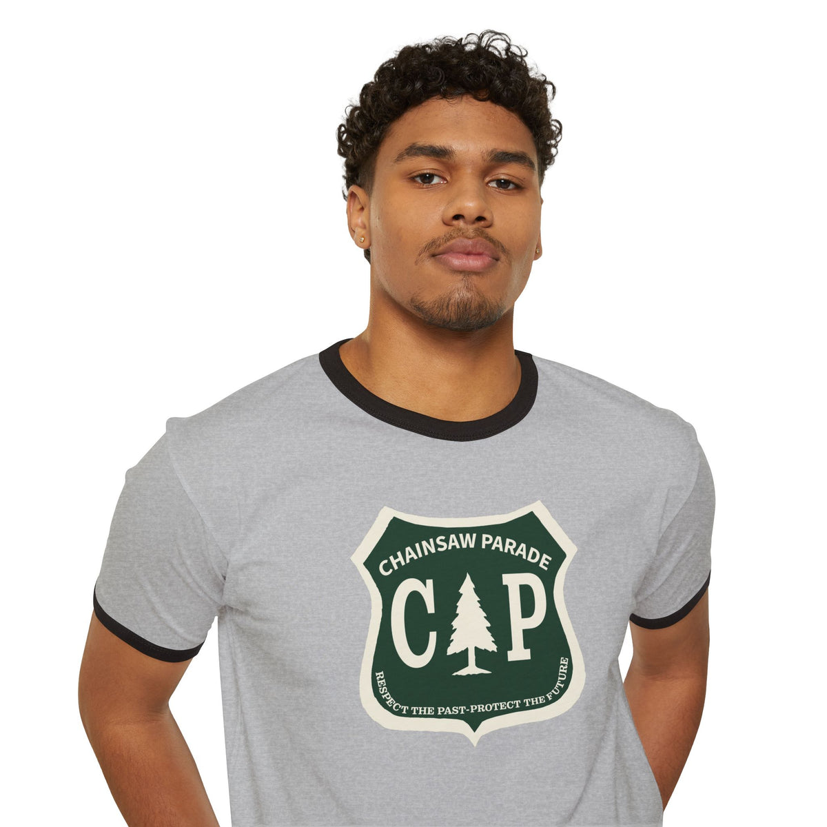 Legacy Shield - Retro Unisex Cotton Ringer T-Shirt