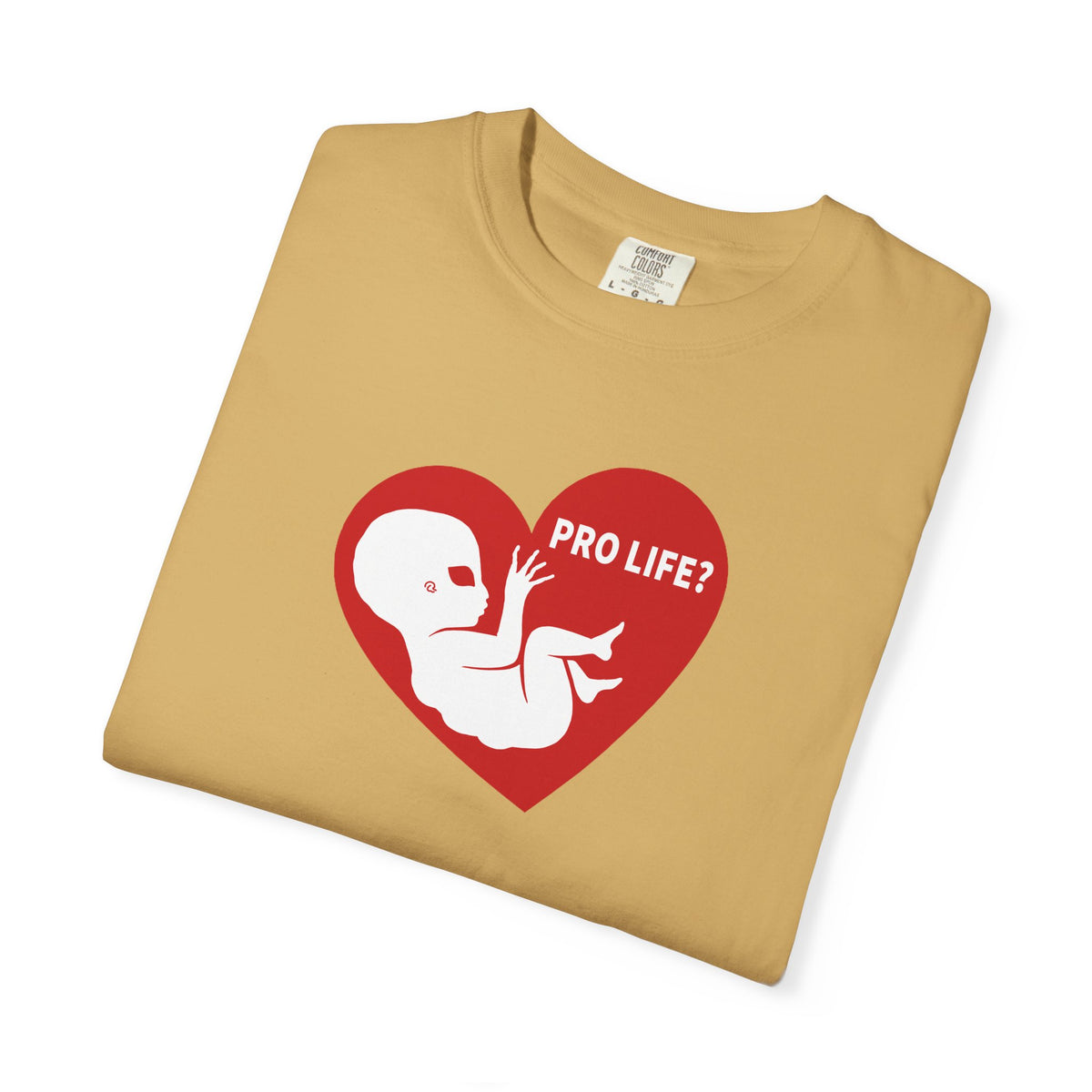 Pro Life? | Extra Terrestrial - Unisex Garment-Dyed T-shirt