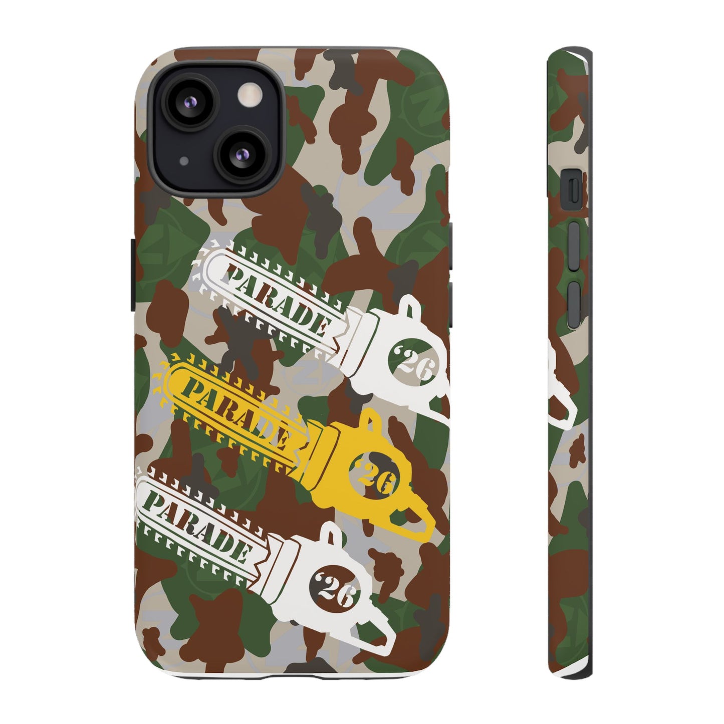 Chainsaw Icon | Camo - Protective Phone Case