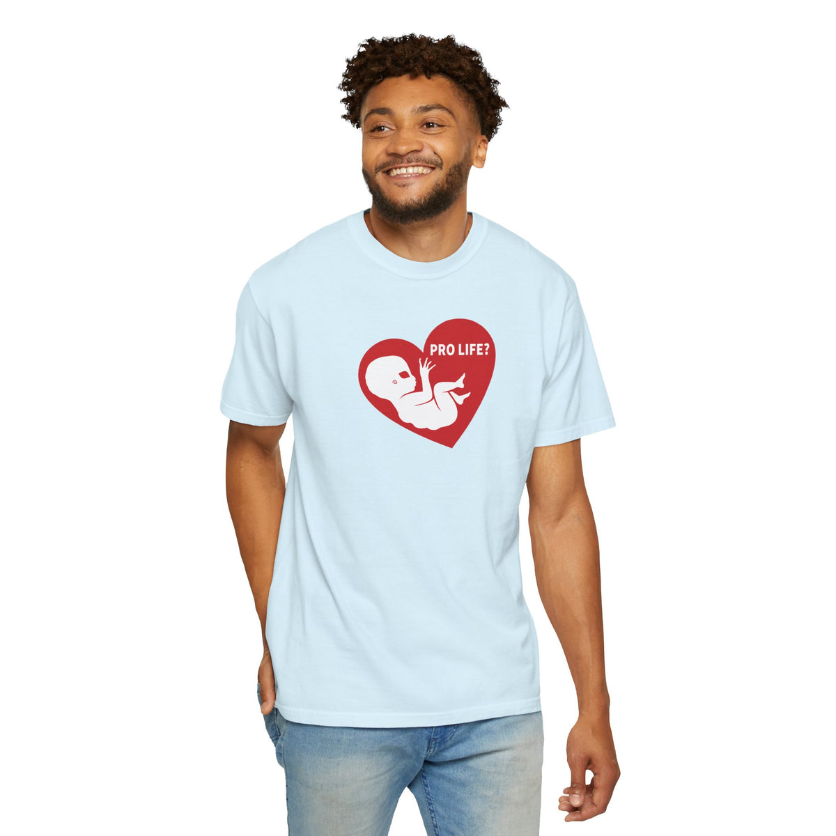 Pro Life? | Extra Terrestrial - Unisex Garment-Dyed T-shirt