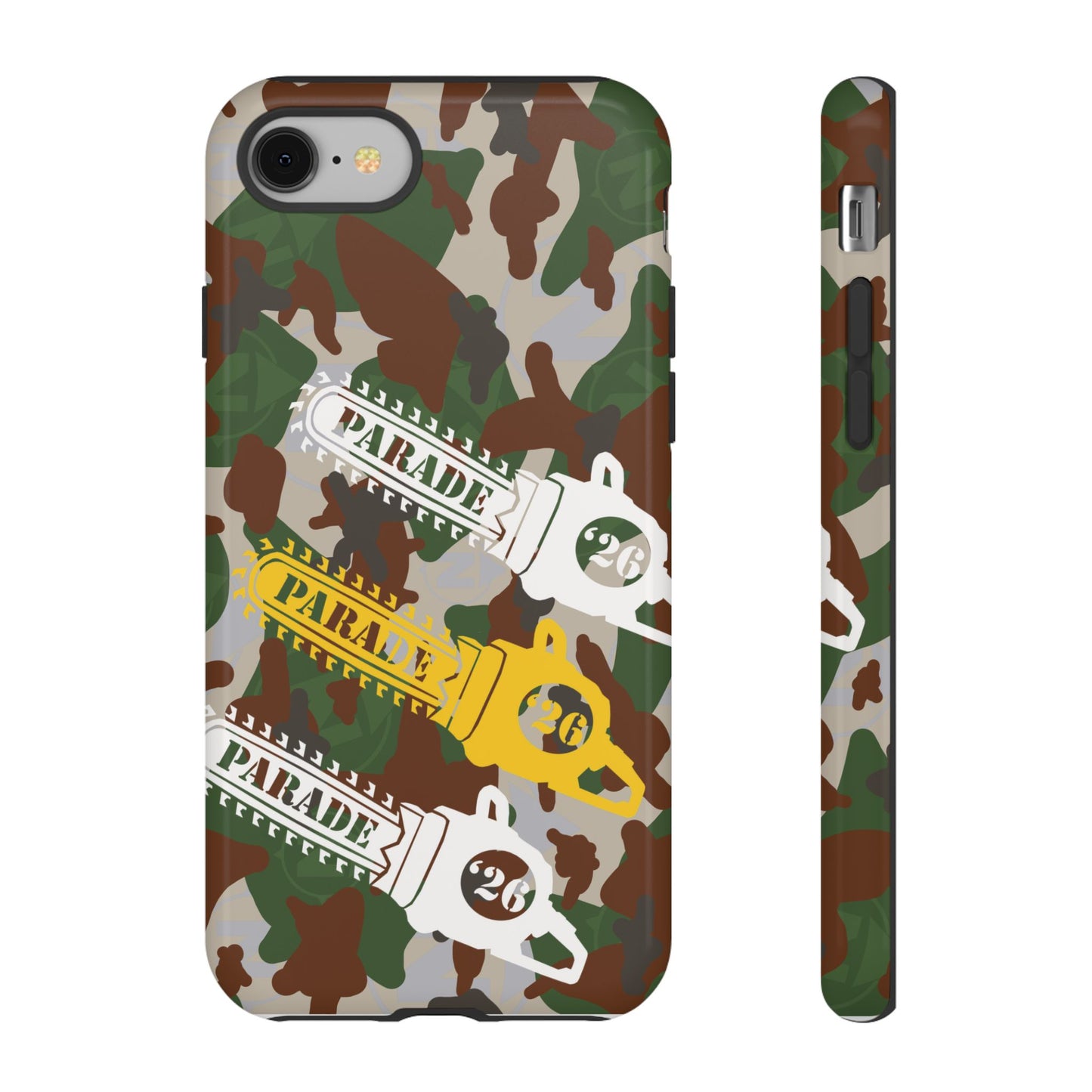 Chainsaw Icon | Camo - Protective Phone Case