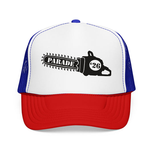 Chainsaw Icon - Retro Mesh Trucker Hat
