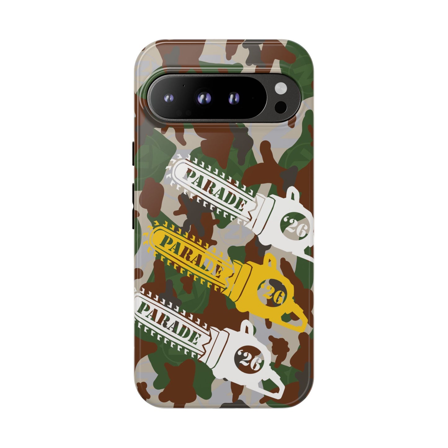 Chainsaw Icon | Camo - Protective Phone Case