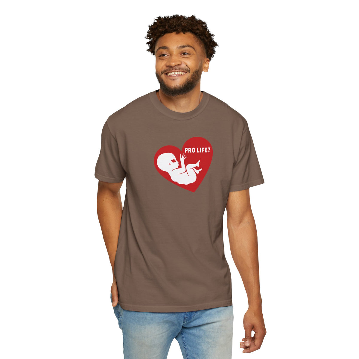 Pro Life? | Extra Terrestrial - Unisex Garment-Dyed T-shirt