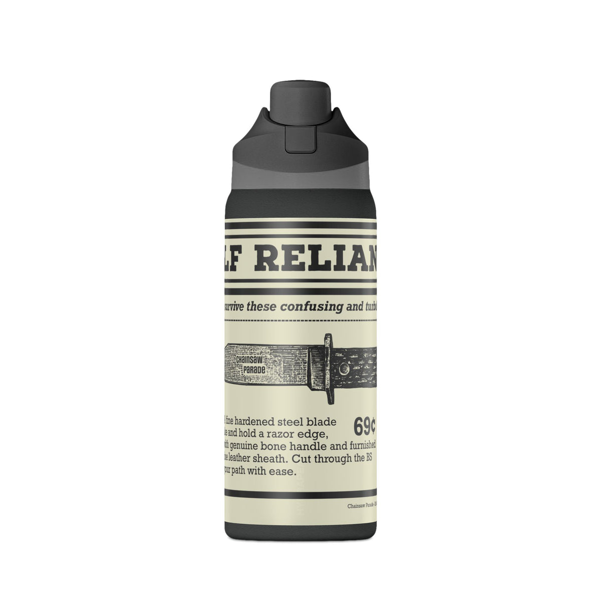Self Reliance | Vintage Big Knife Mail Order - Oasis Insulated Water Bottle 32oz