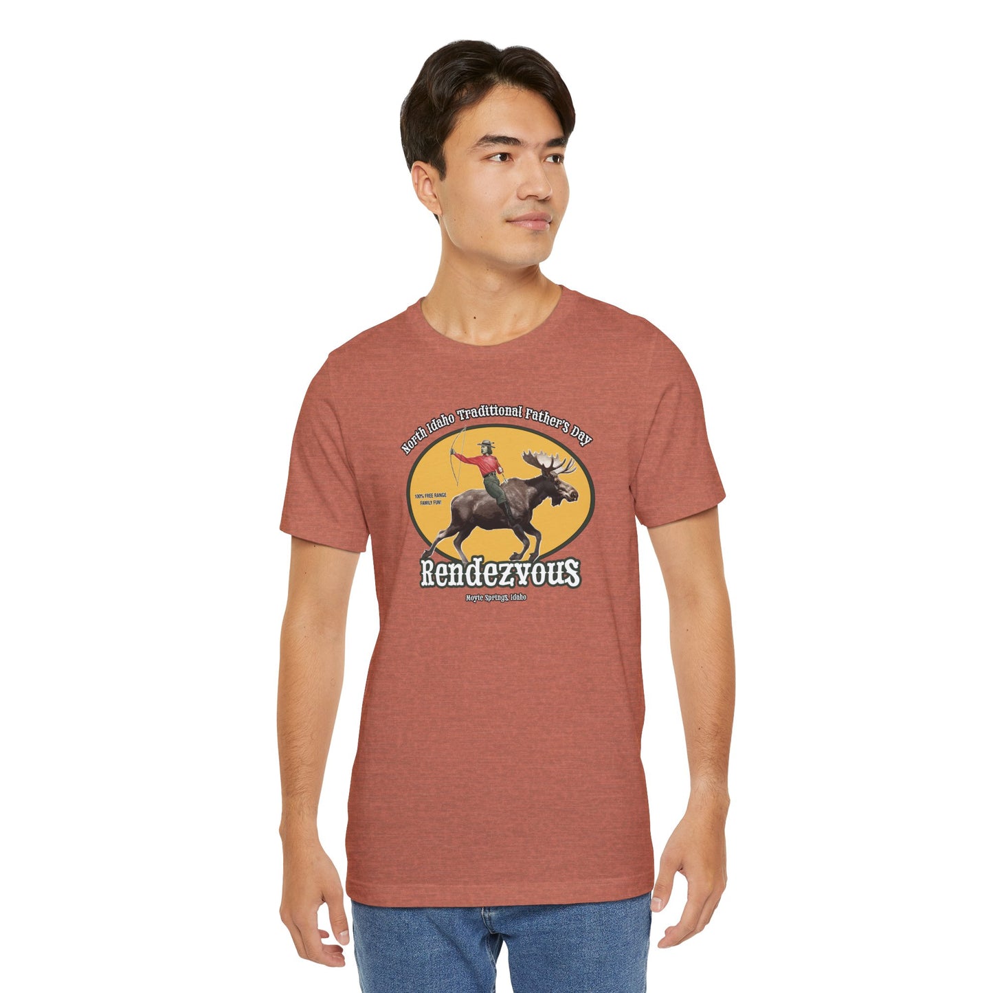 NITB Rendezvous | Moose Rider Beer Label - Unisex Jersey Short Sleeve Tee