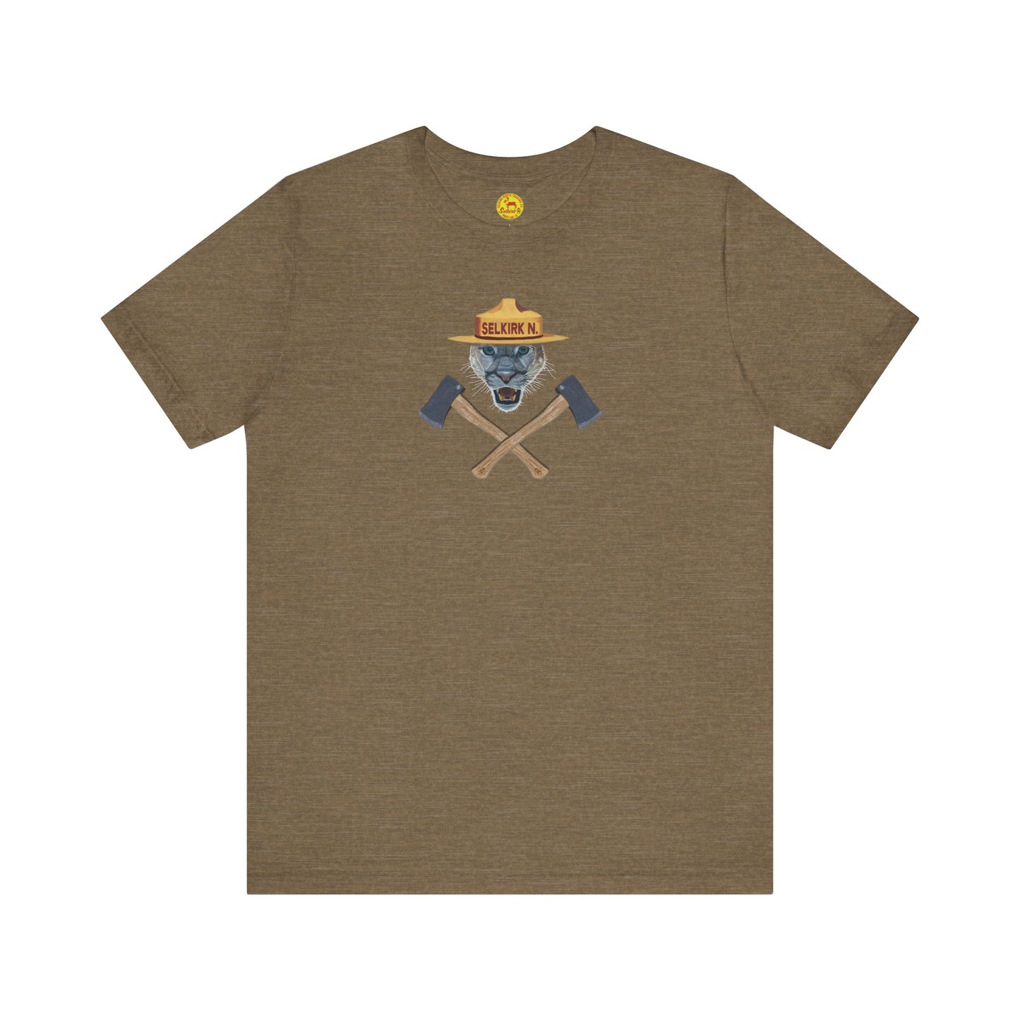 Selkirk Tommy | Vintage PSA Matchbook | Prevent Forest Fires  | Unisex SS T-Shirt
