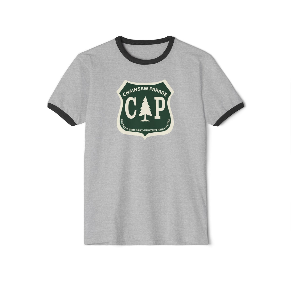 Legacy Shield - Retro Unisex Cotton Ringer T-Shirt