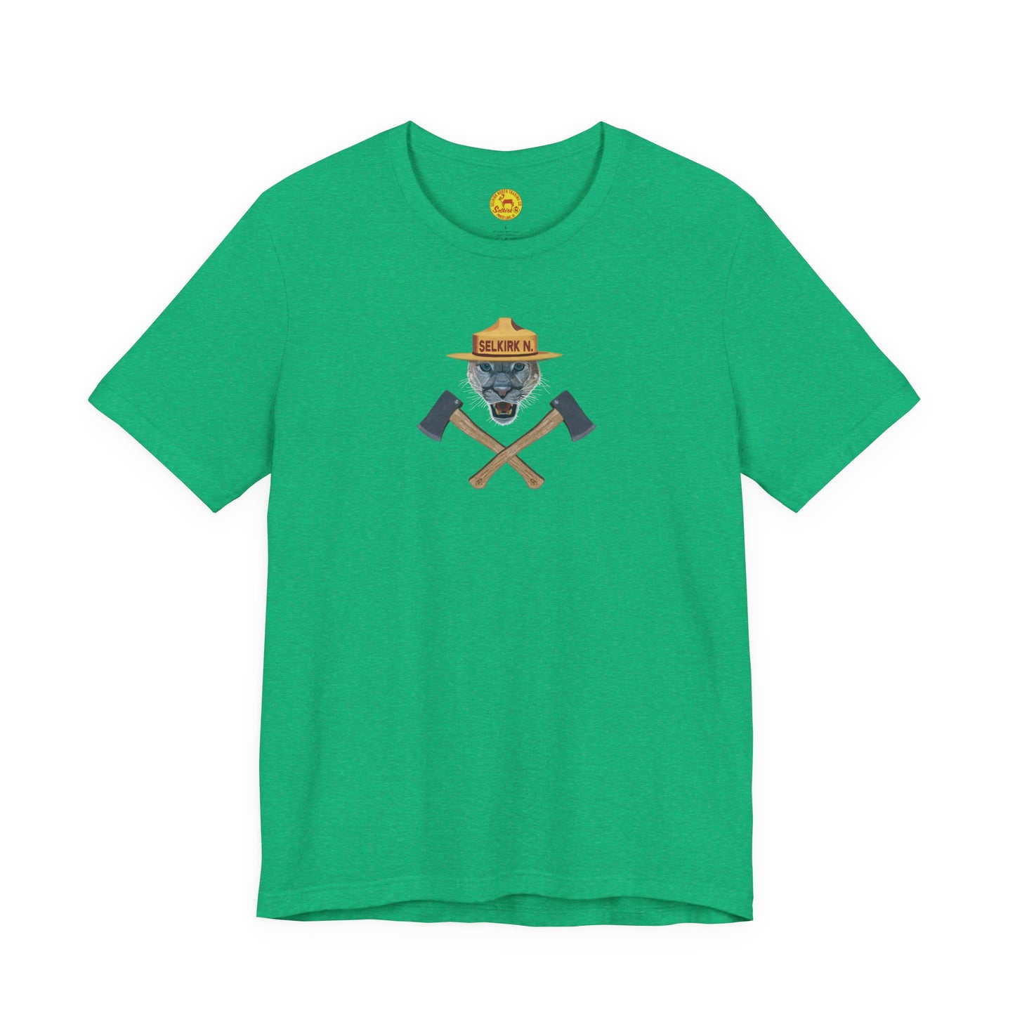 Selkirk Tommy | Vintage PSA Matchbook | Prevent Forest Fires  | Unisex SS T-Shirt