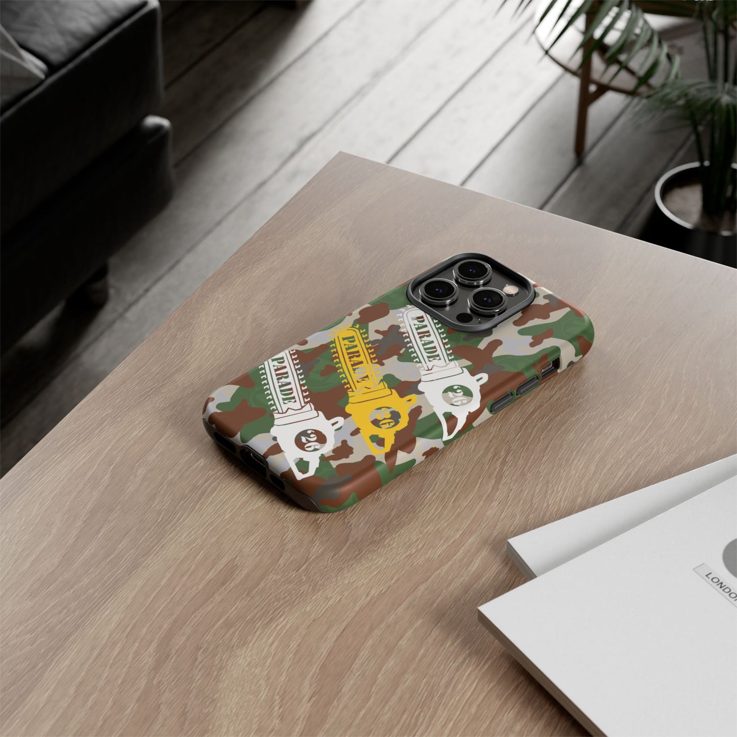 Chainsaw Icon | Camo - Protective Phone Case