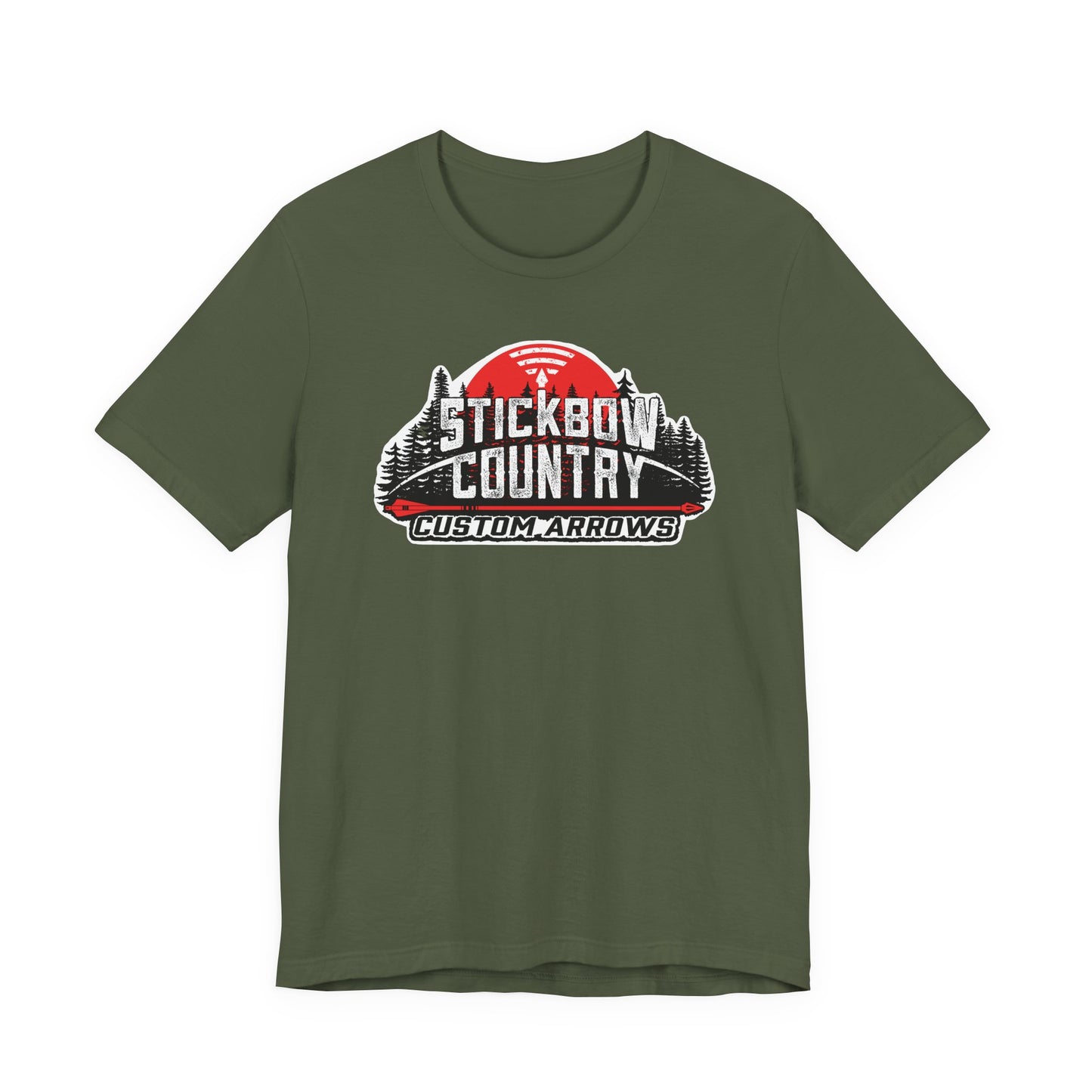 Stickbow Country Custom Arrows Logo - Short Sleeve Tee