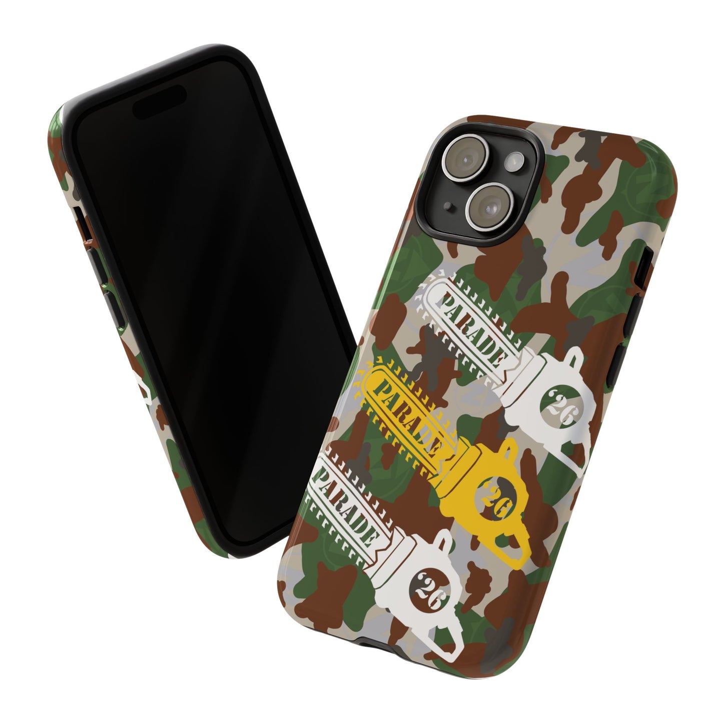 Chainsaw Icon | Camo - Protective Phone Case