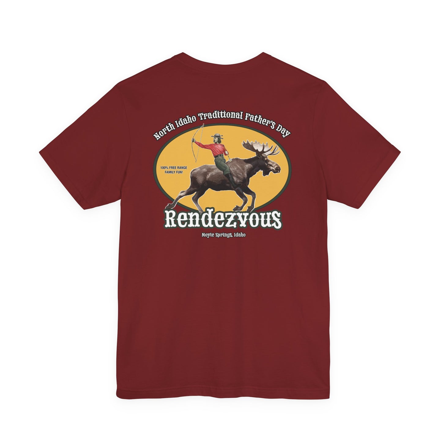 NITB Rendezvous | Moose Rider Beer Label - Unisex Jersey Short Sleeve Tee