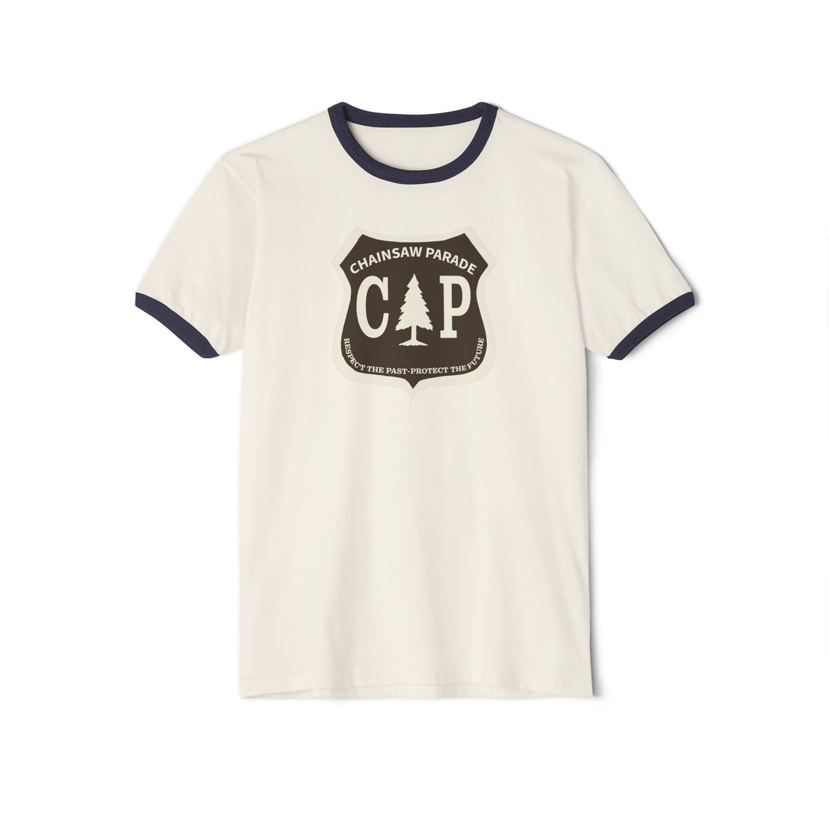 Legacy Shield - Retro Unisex Cotton Ringer T-Shirt