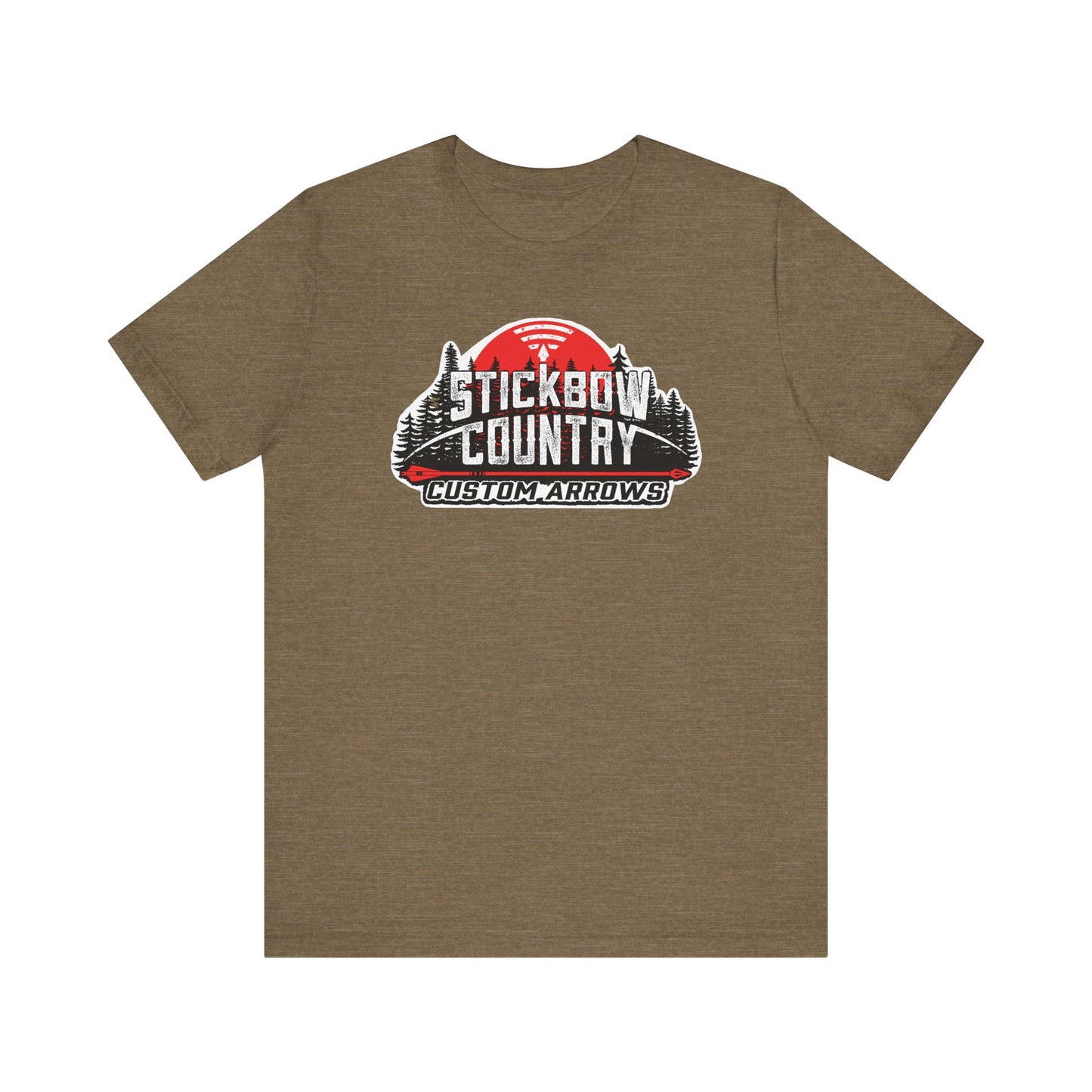 Stickbow Country Custom Arrows Logo - Short Sleeve Tee
