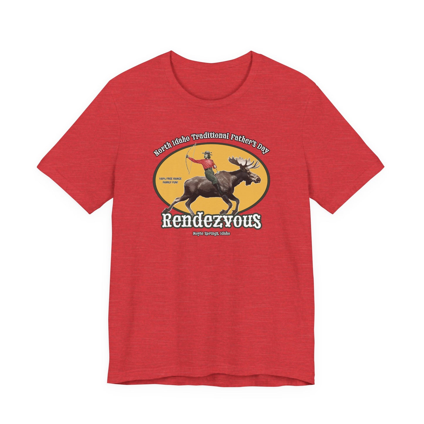 NITB Rendezvous | Moose Rider Beer Label - Unisex Jersey Short Sleeve Tee