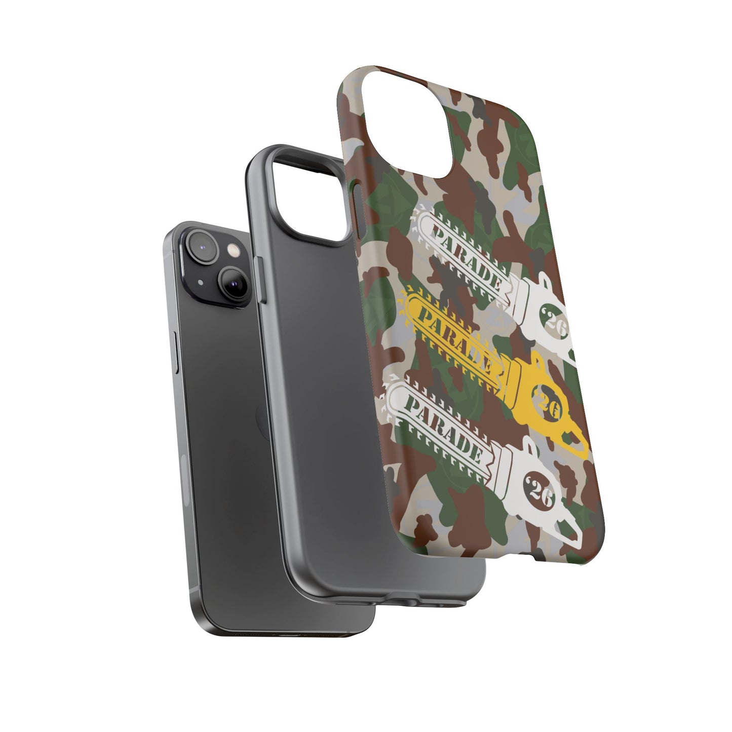 Chainsaw Icon | Camo - Protective Phone Case