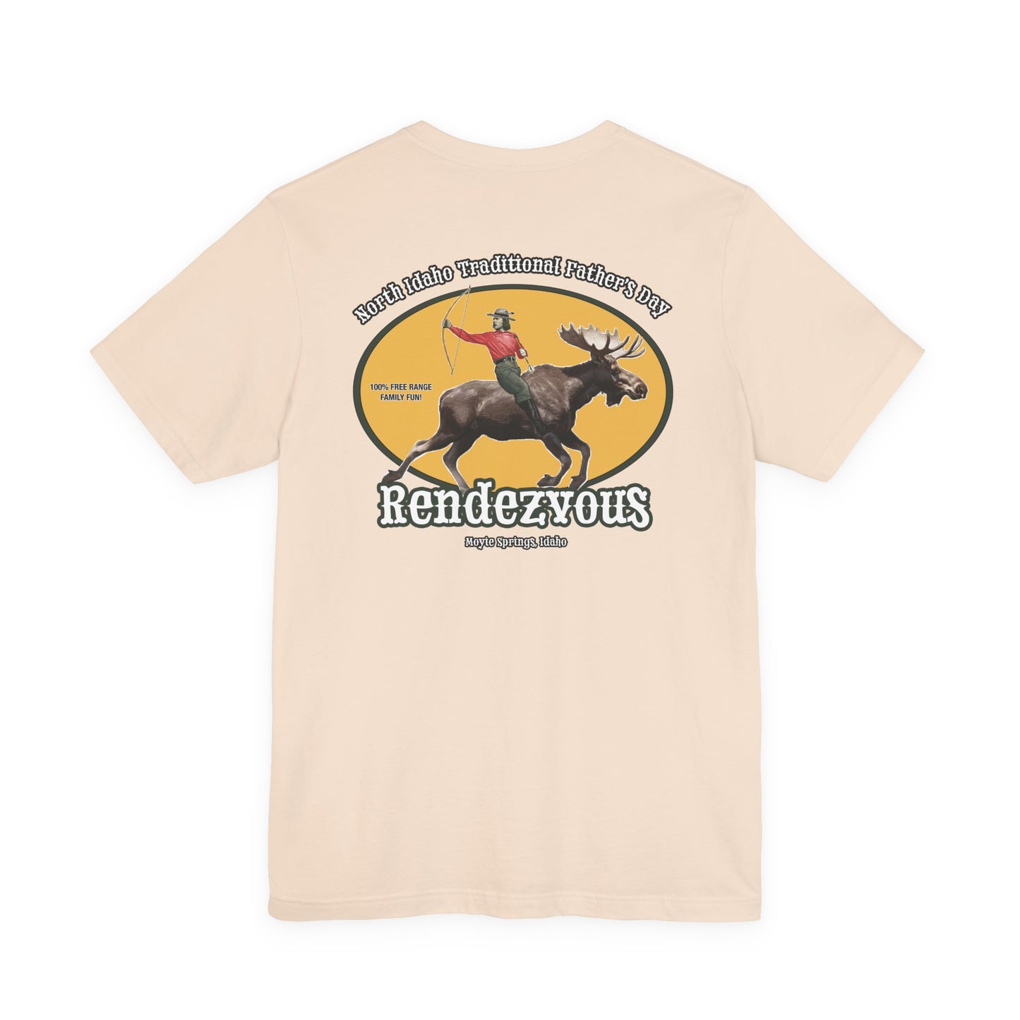 NITB Rendezvous | Moose Rider Beer Label - Unisex Jersey Short Sleeve Tee