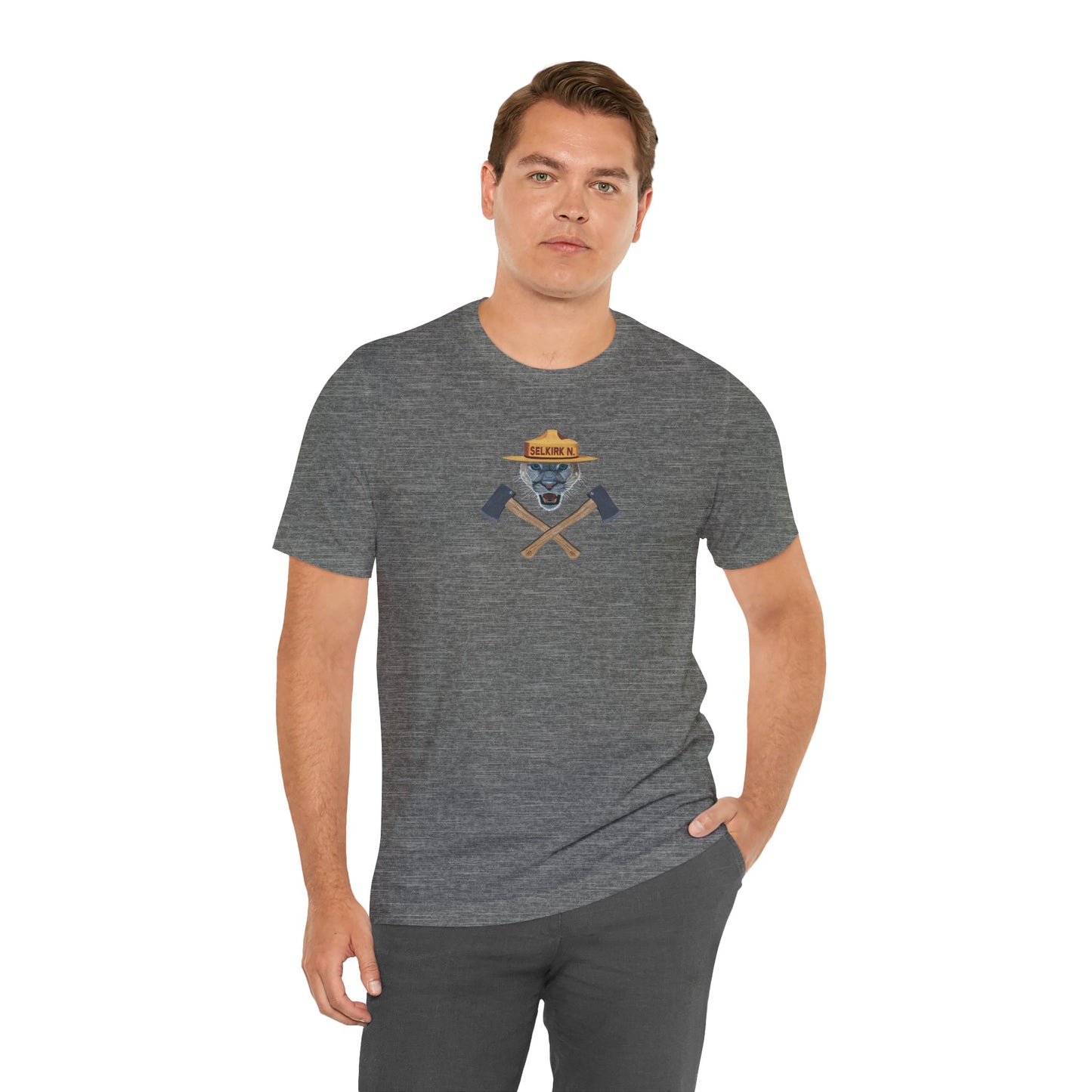 Selkirk Tommy | Vintage PSA Matchbook | Prevent Forest Fires  | Unisex SS T-Shirt