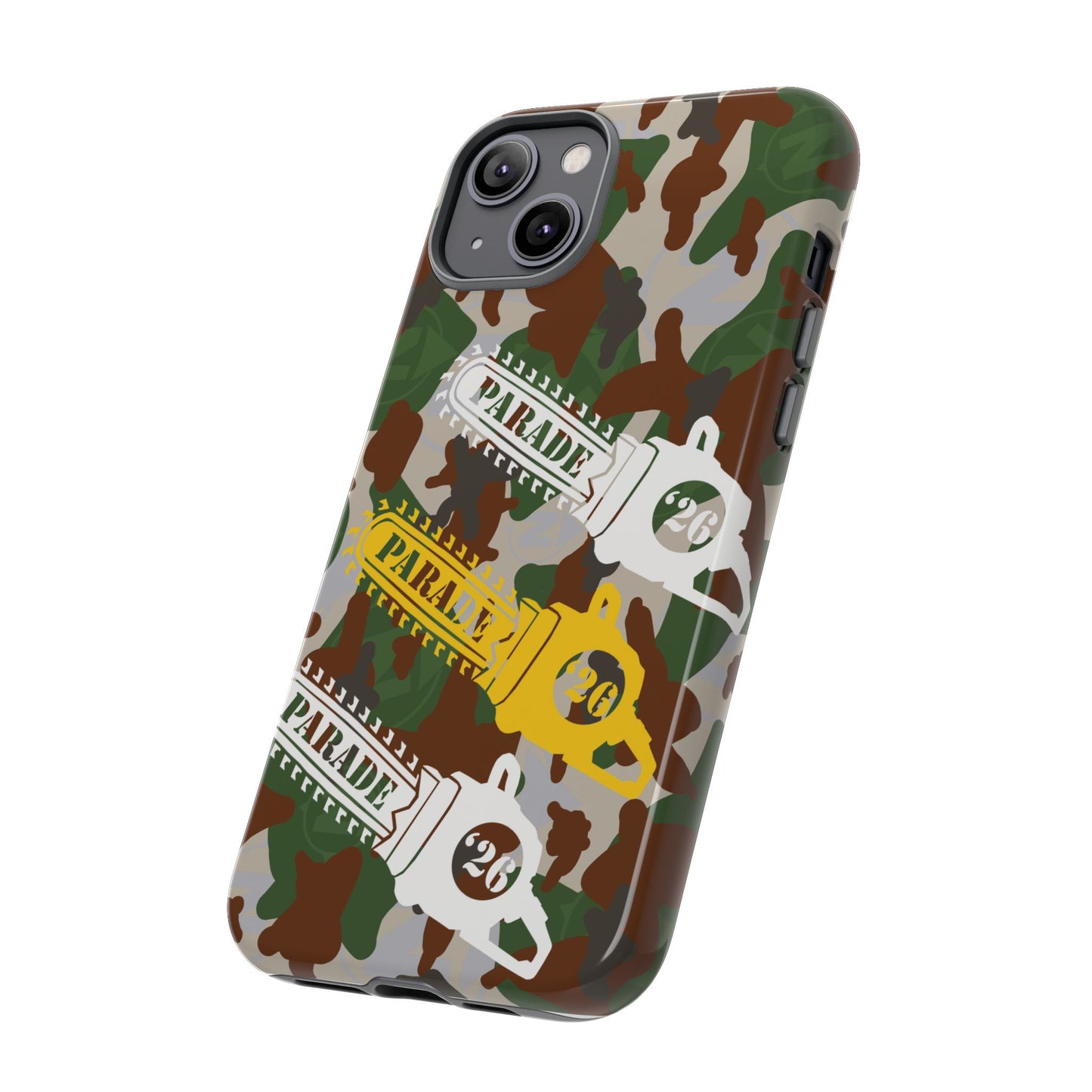 Chainsaw Icon | Camo - Protective Phone Case