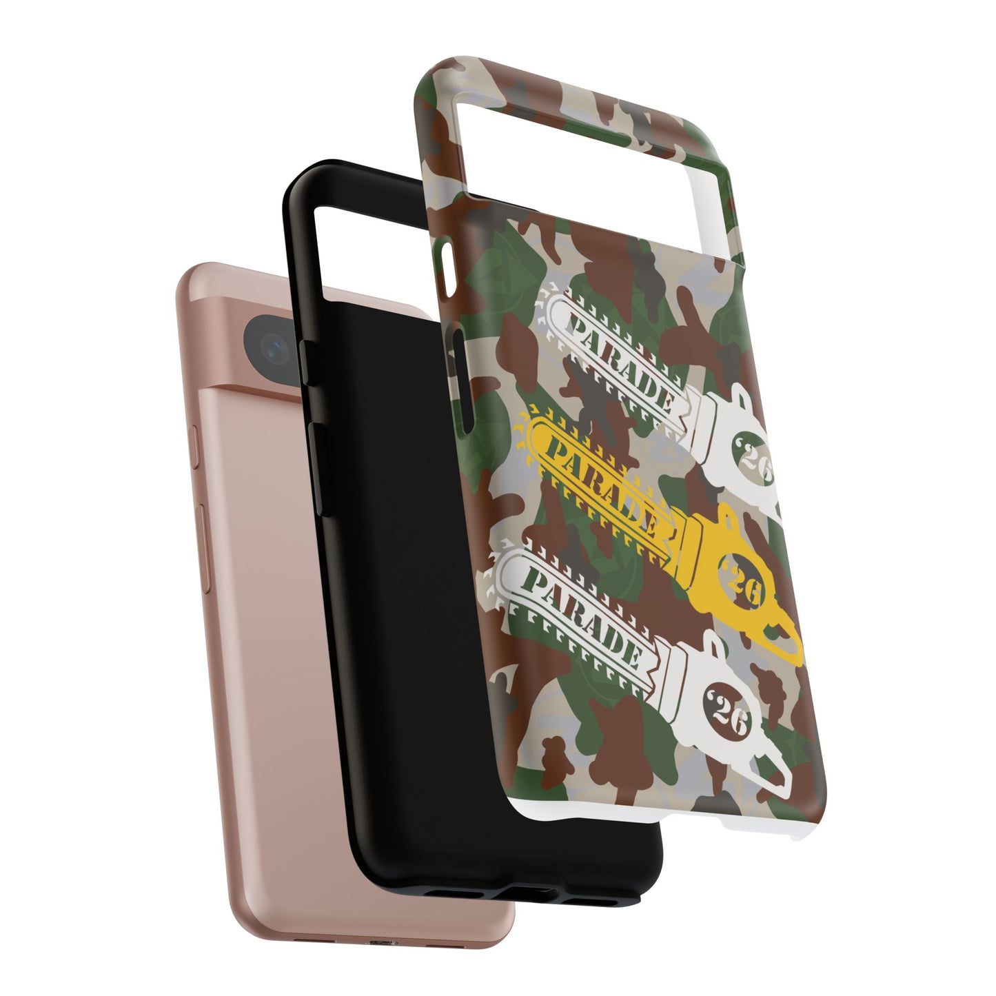 Chainsaw Icon | Camo - Protective Phone Case