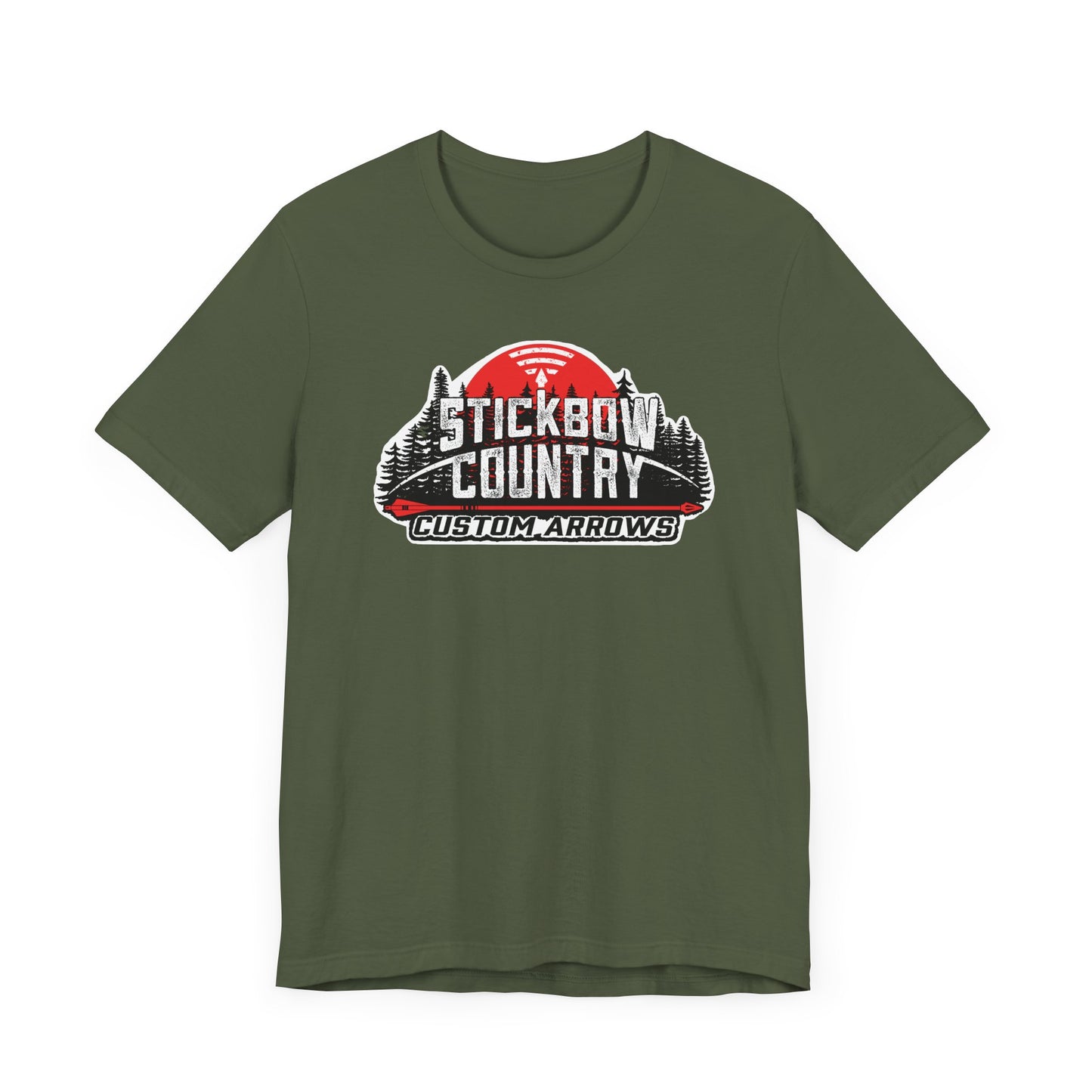 Stickbow Country Custom Arrows Logo - Short Sleeve Tee