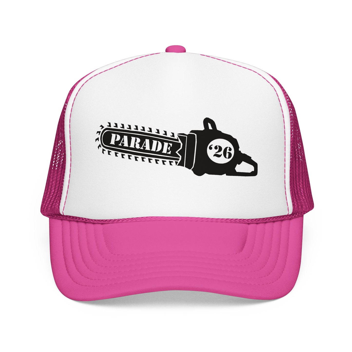 Chainsaw Icon - Retro Mesh Trucker Hat