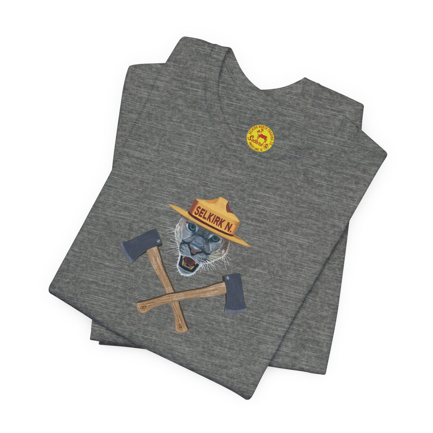 Selkirk Tommy | Vintage PSA Matchbook | Prevent Forest Fires  | Unisex SS T-Shirt