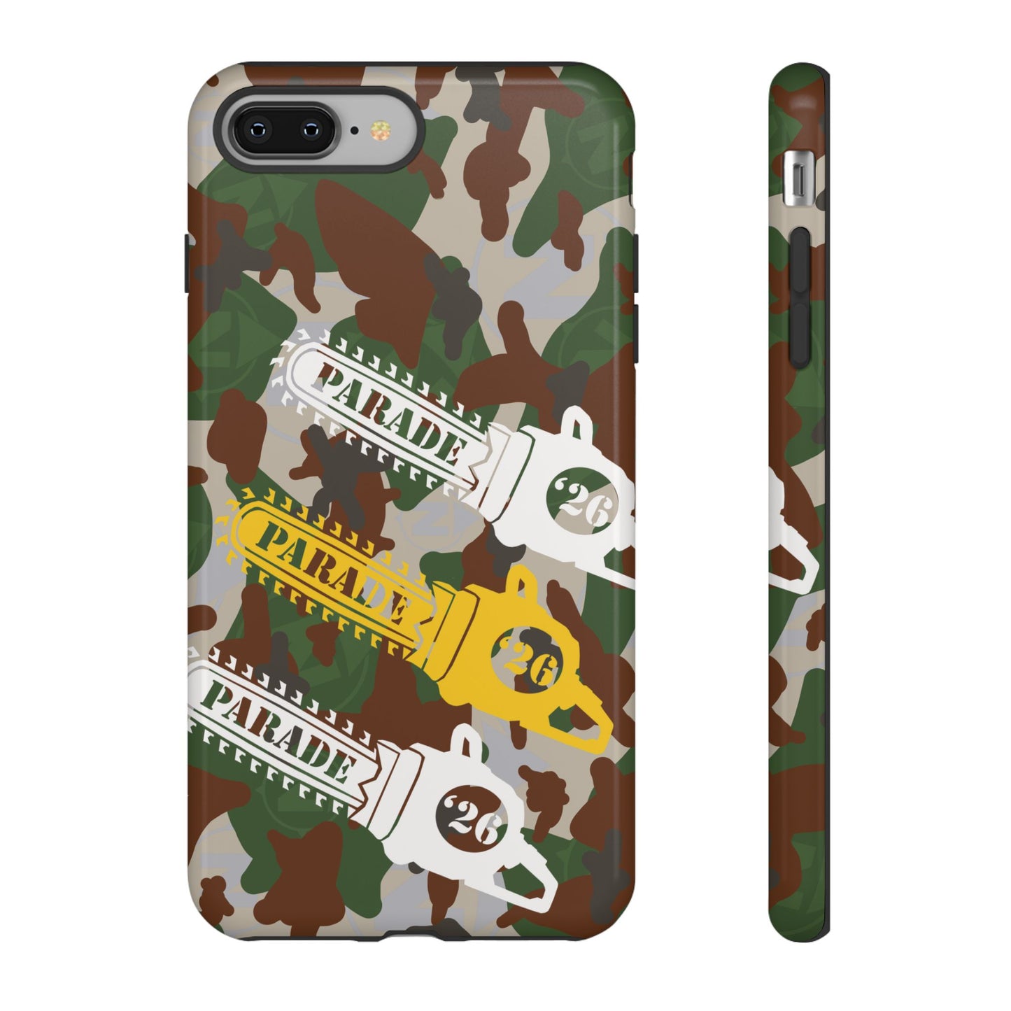 Chainsaw Icon | Camo - Protective Phone Case