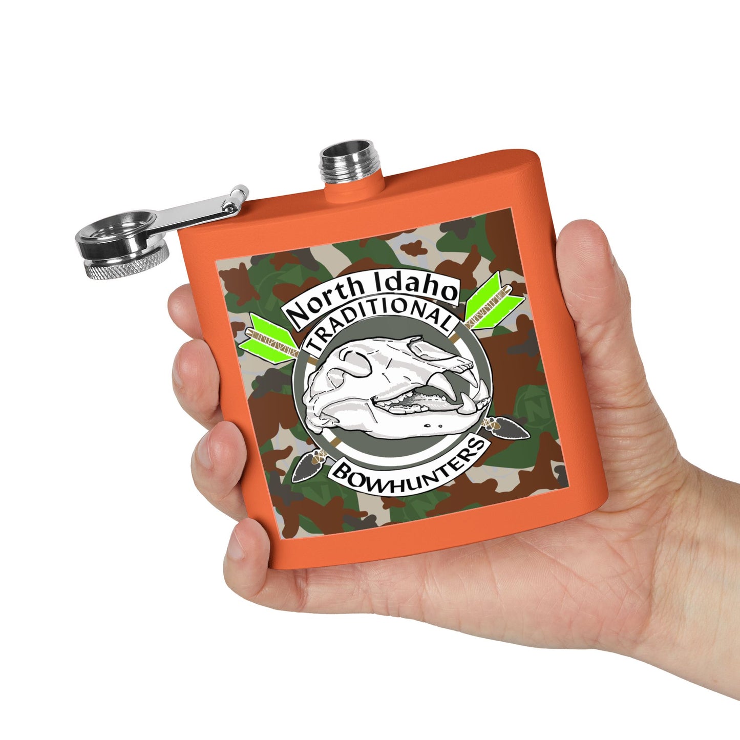 NITB "Pocket Pistol" - Stainless Steel Flask, 6oz