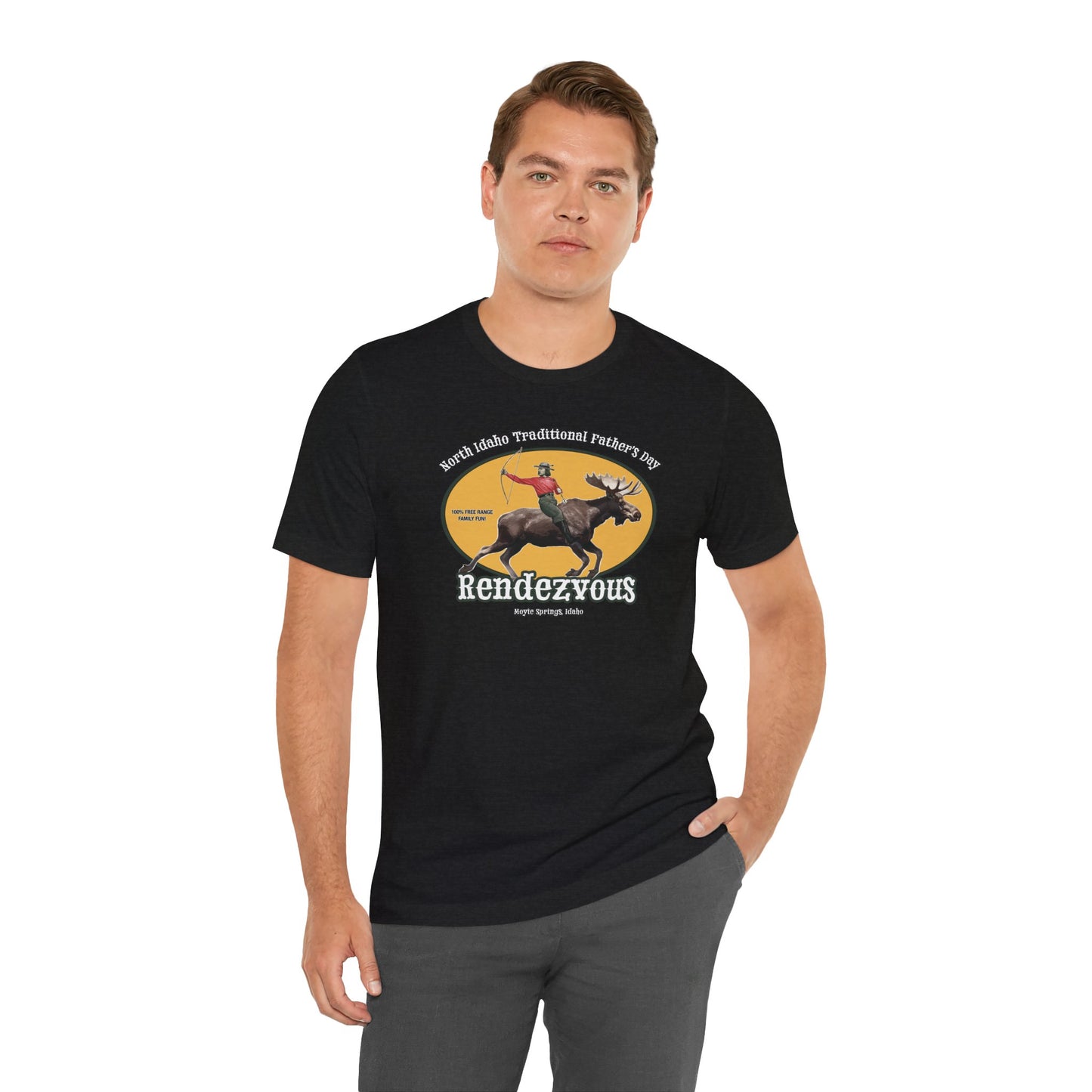 NITB Rendezvous | Moose Rider Beer Label - Unisex Jersey Short Sleeve Tee