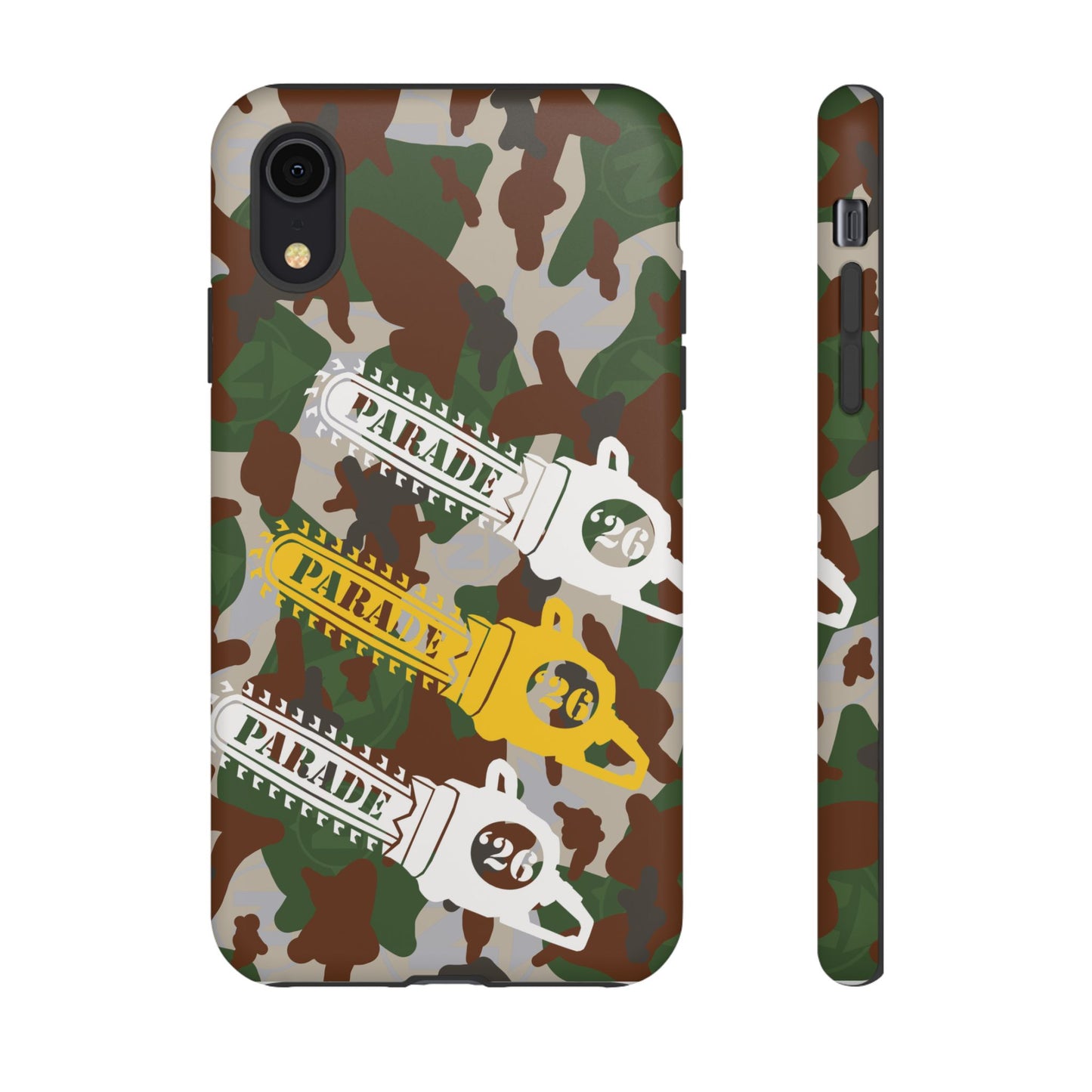 Chainsaw Icon | Camo - Protective Phone Case