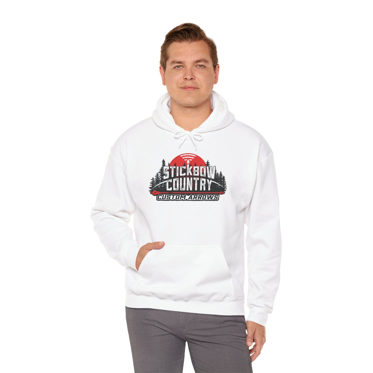 Stickbow Country Custom Arrows Hoodie - Unisex Heavy Blend™ Hoodie