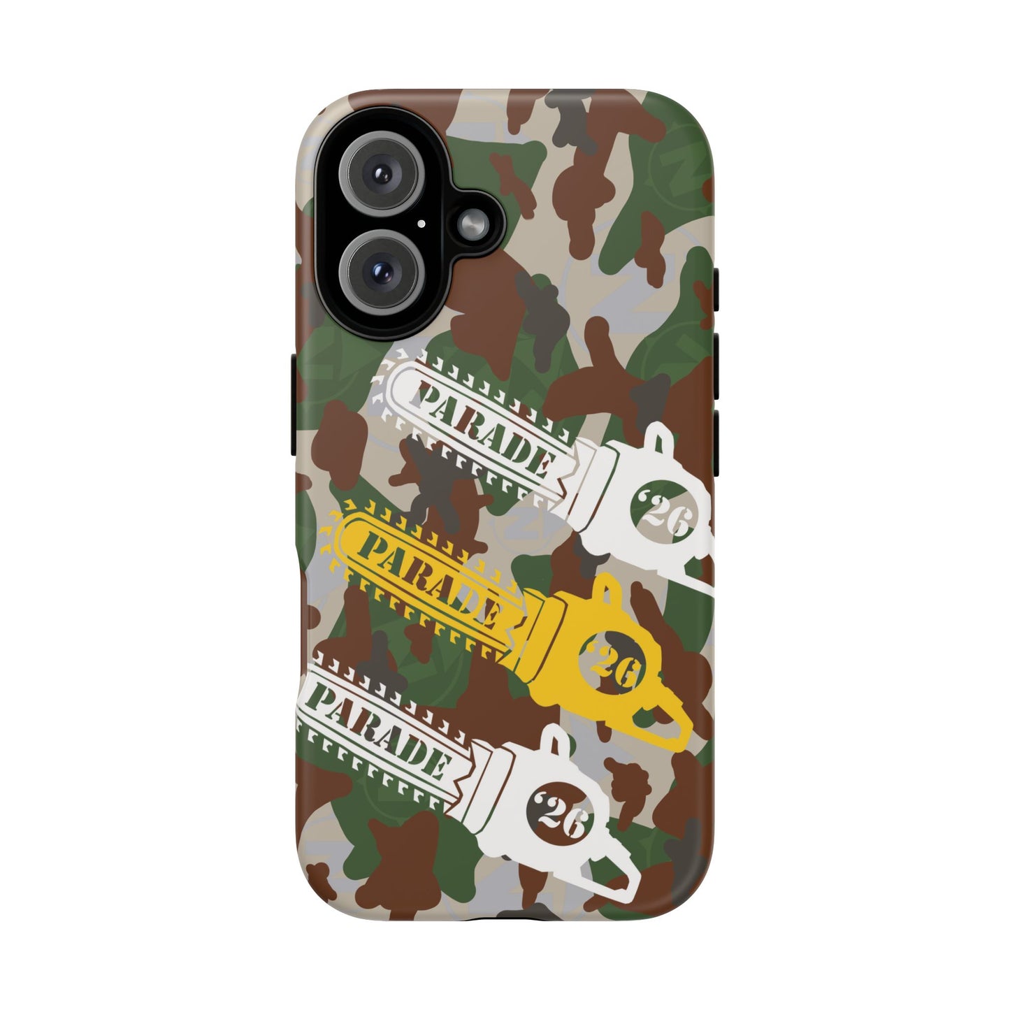 Chainsaw Icon | Camo - Protective Phone Case