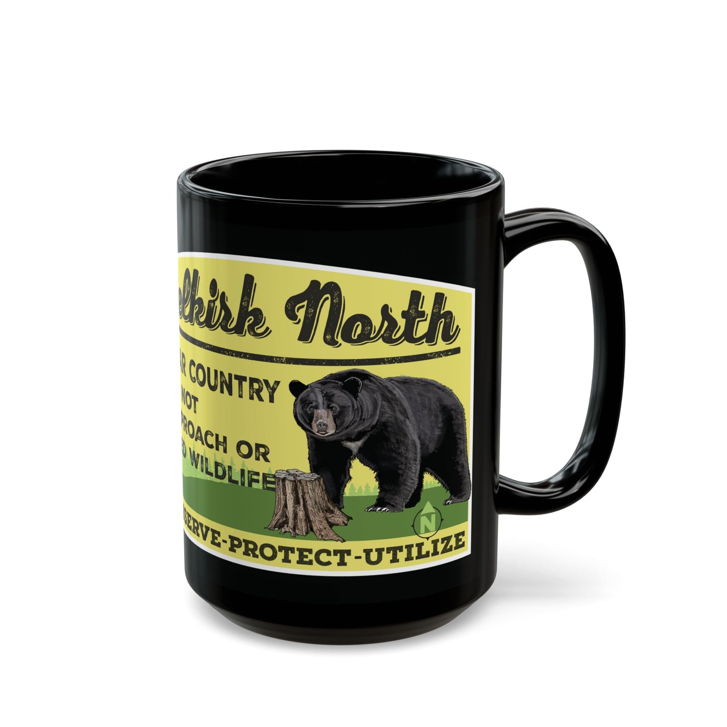 Bear Country - Black Mug (11oz, 15oz)