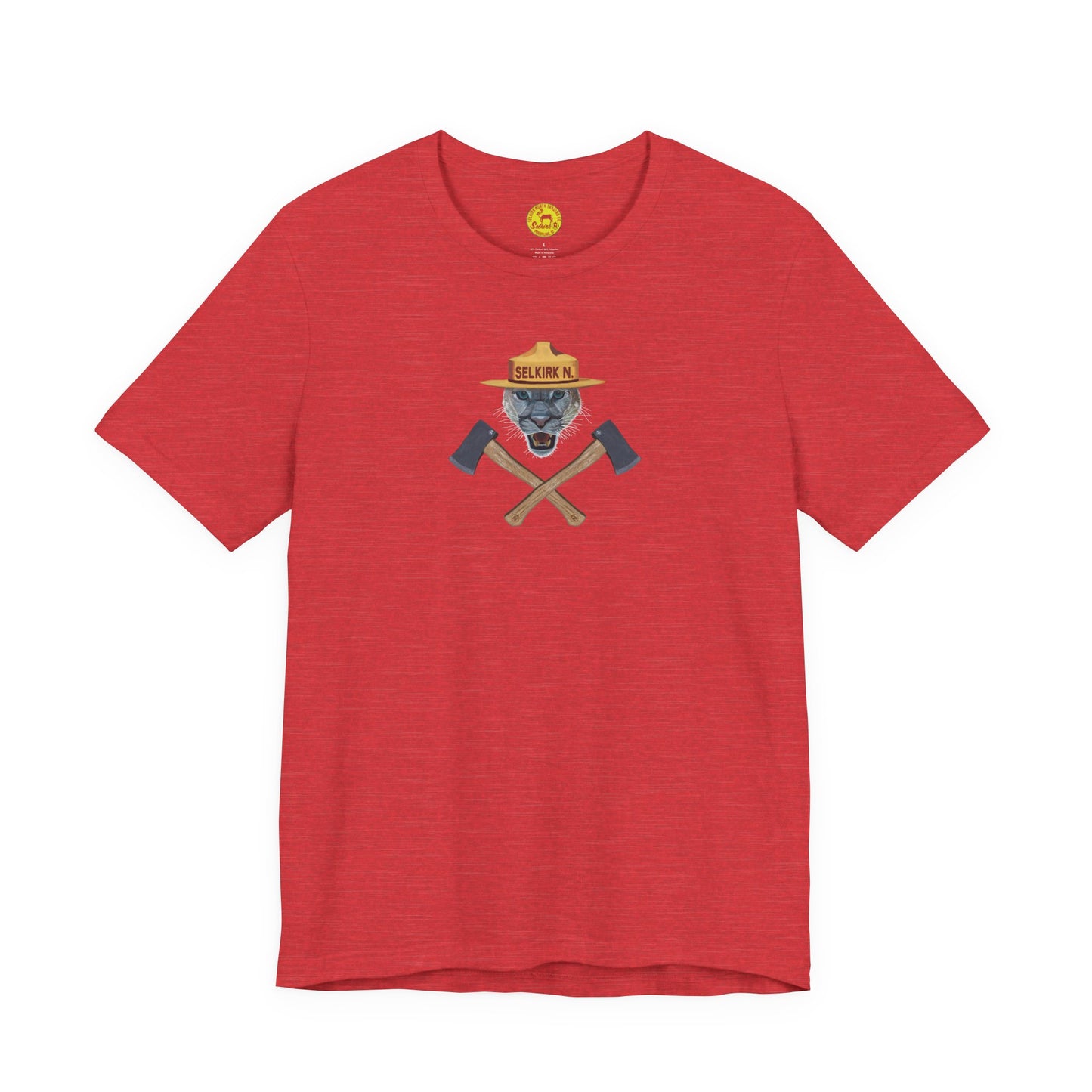 Selkirk Tommy | Vintage PSA Matchbook | Prevent Forest Fires  | Unisex SS T-Shirt